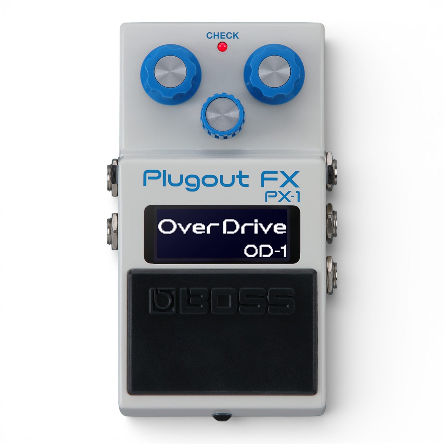 BOSS PX-1 Plugout FX Pedal, Expandable Effects Platform for Guitar, Bass and Other Instruments, Includes 16 Models