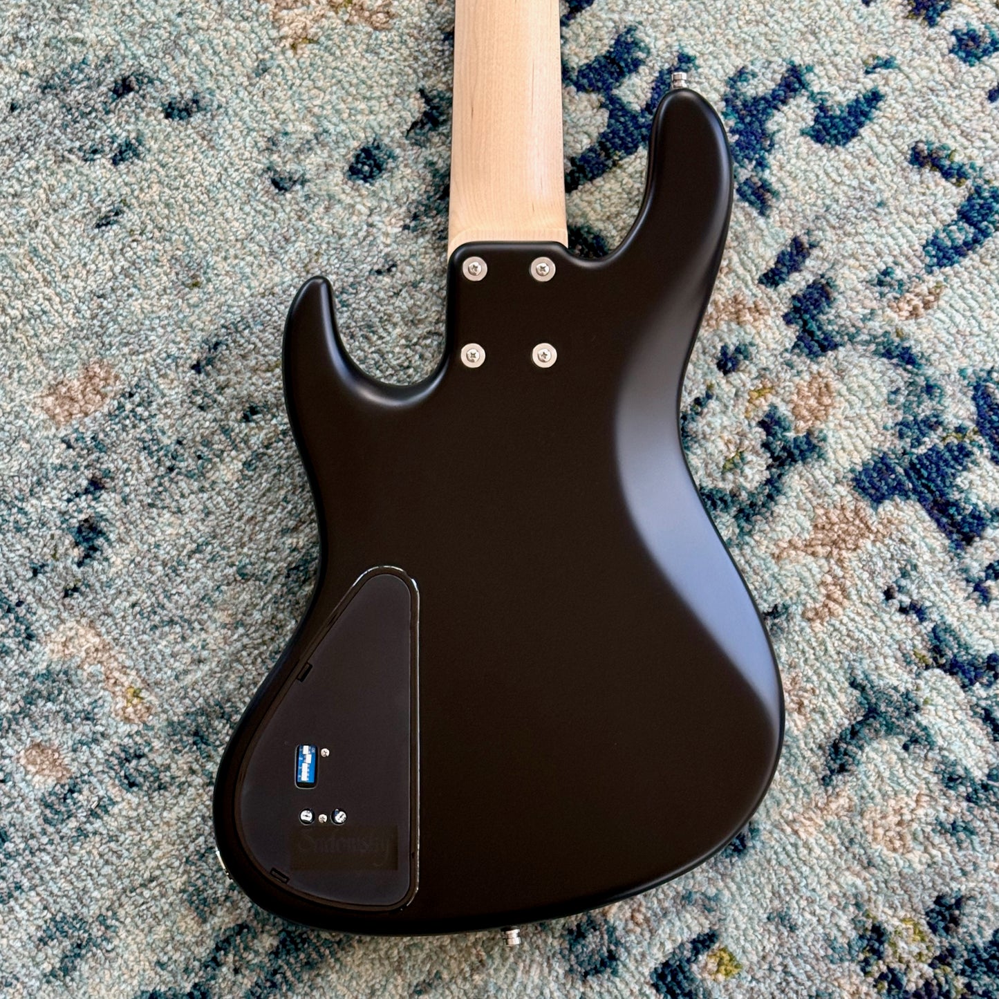 Sadowsky MetroLine Will Lee 5-String Jazz Bass SML22WL5 – 22-Fret – Solid Black Satin – Selectable Mid-Boost Preamp
