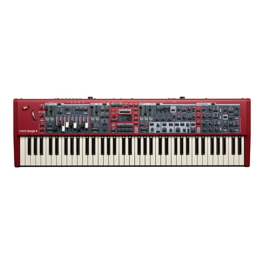 Nord Stage 4 Compact 73-key Semi-Weighted Waterfall Triple Sensor Keybed Aftertouch Physical Drawbars [B-STOCK]