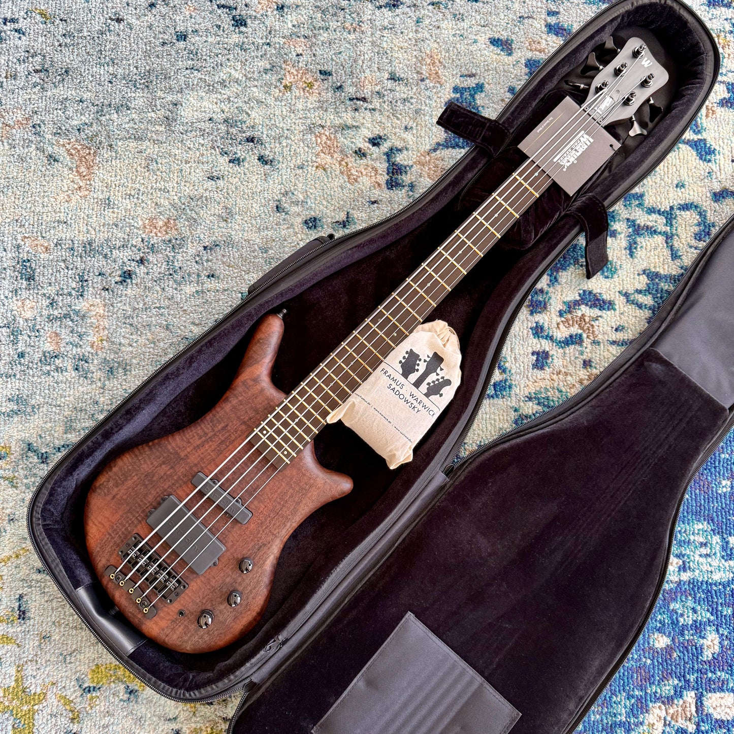 Warwick Thumb BO 5-String Bass Limited Edition 2024 Natural Oil #020/115