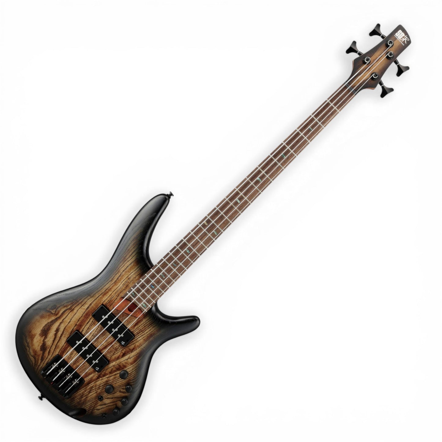 Ibanez SR600E 4-String Electric Bass – Antique Brown Stained Burst – Ash Body, Nordstrand Big Break Pickups