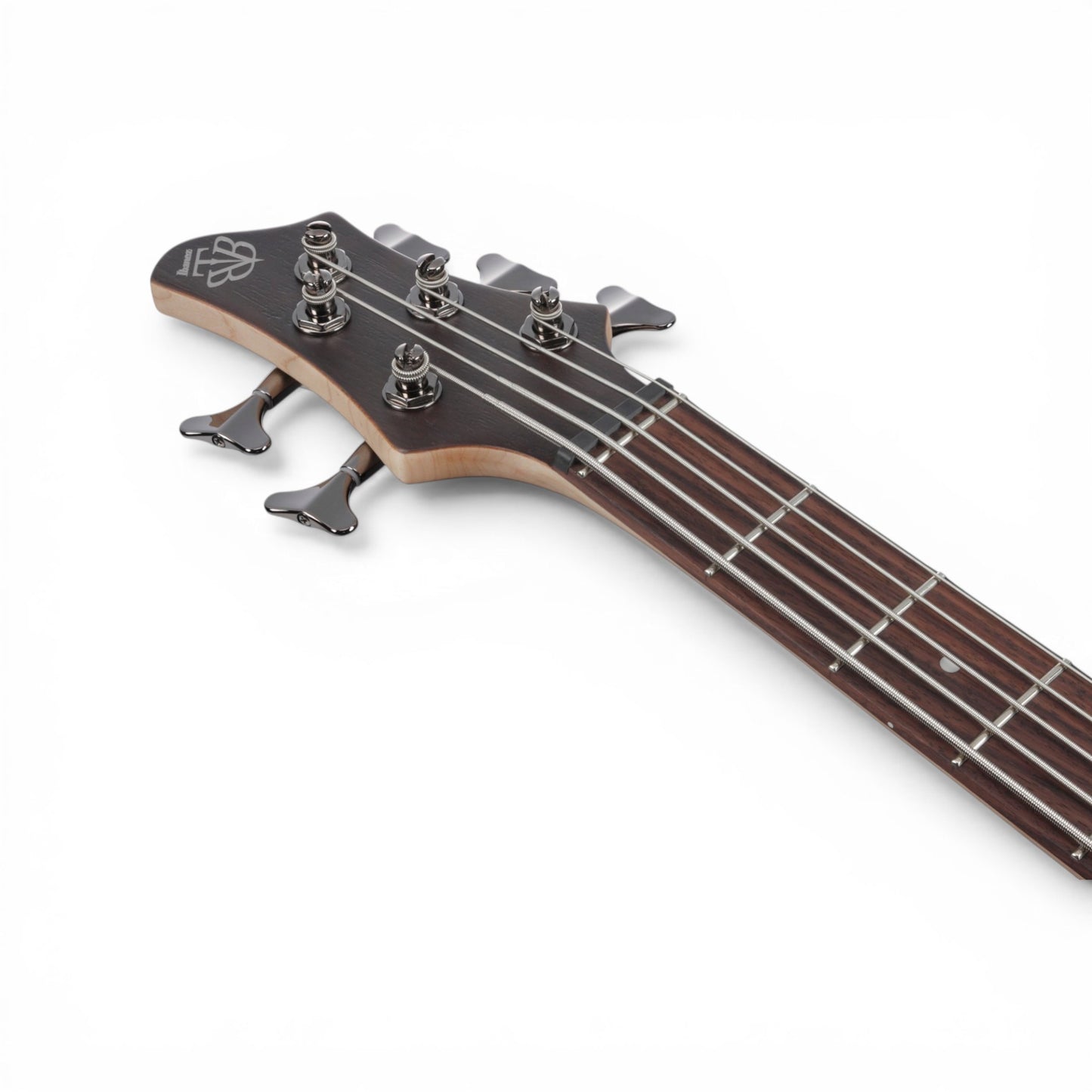 Ibanez BTB605TGF BTB Standard 5-String Electric Bass – Transparent Gray Flat – Neck-Through Active Bass