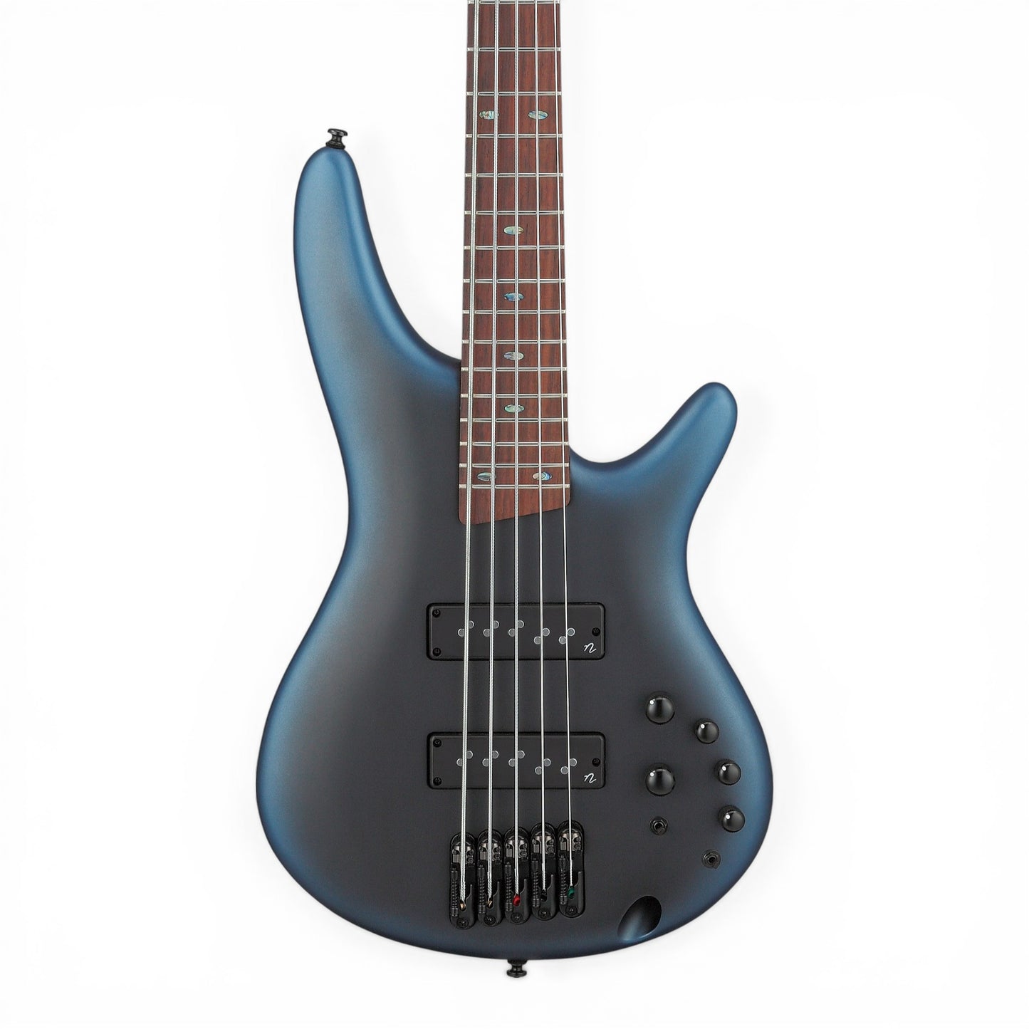 Ibanez SR505N 5-String Electric Bass Midnight Arctic Ocean Matte w/ Nordstrand Big Break Pickups
