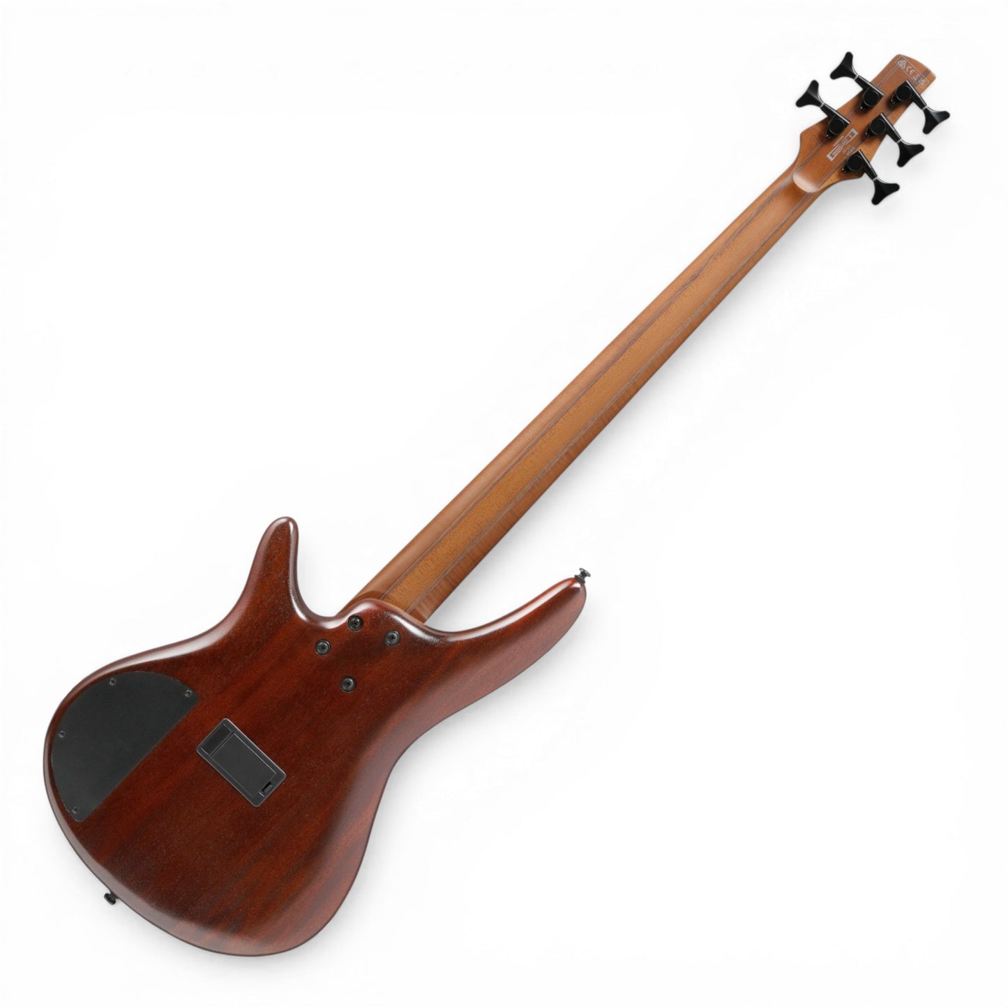 Ibanez SR505AMHL SR Standard 5-String Electric Bass Guitar - Mahogany Brown Burst Low Gloss