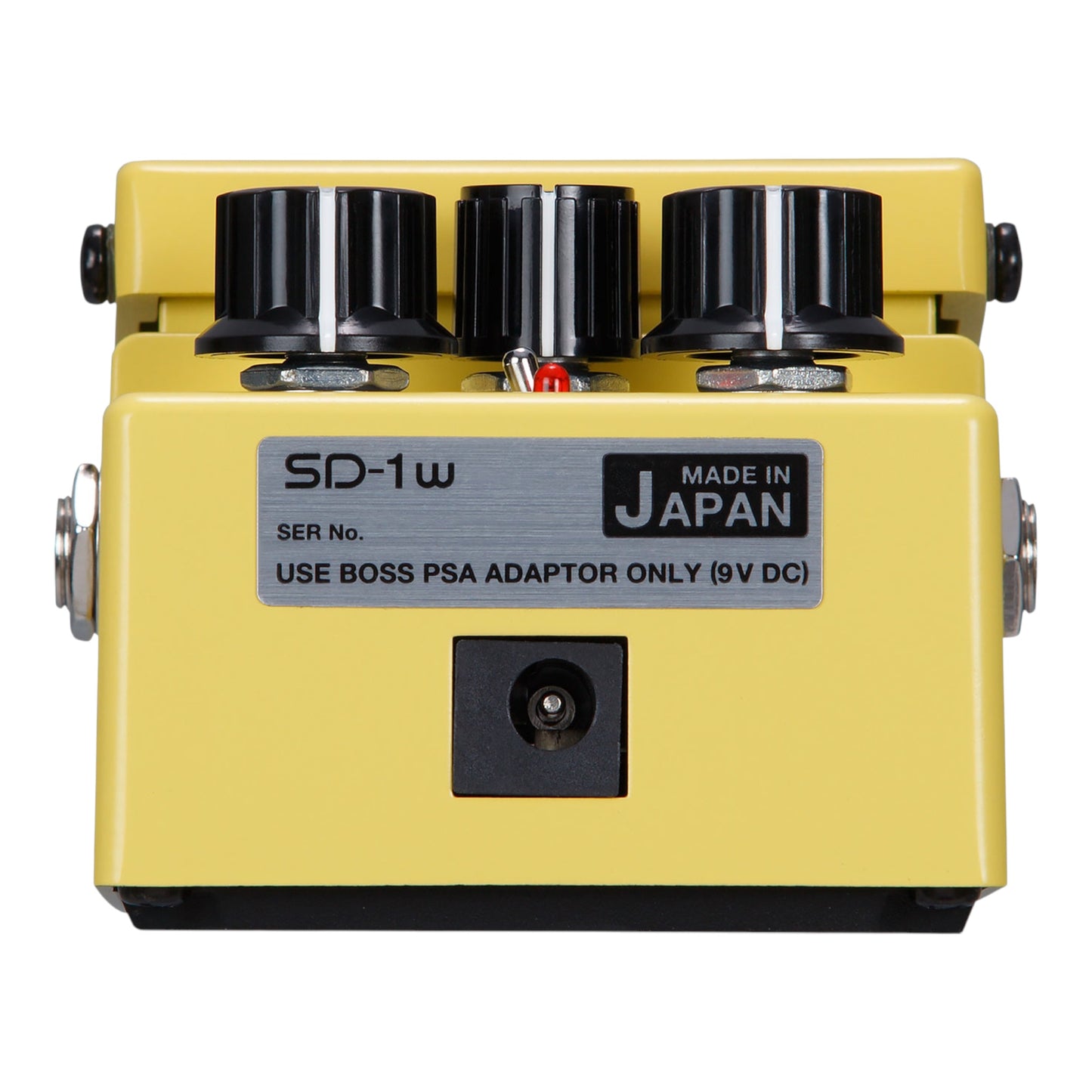 Boss SD-1W Waza Craft Super Overdrive + BIC-10A-YL 10ft Instrument Cable, Yellow