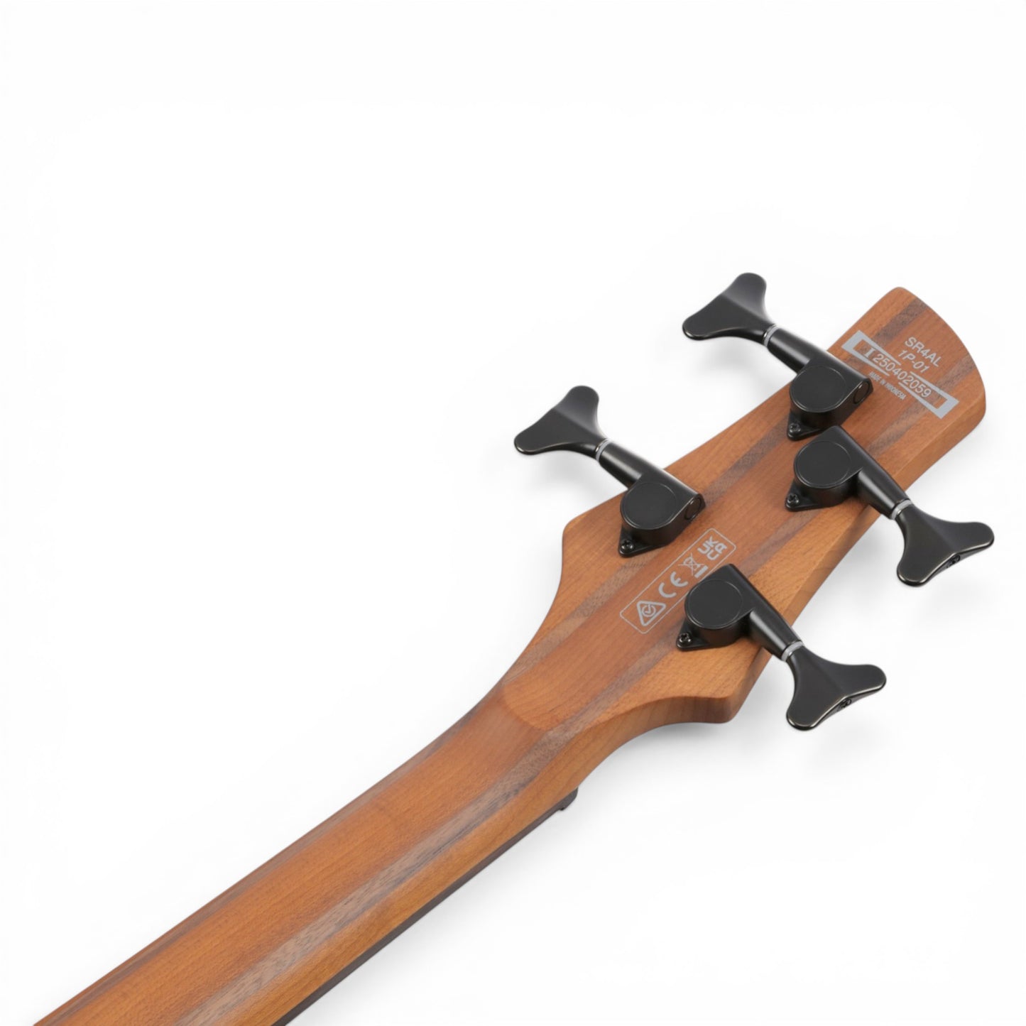 Ibanez SR500ALMHL Left-Handed (Lefty) 4-String Electric Bass – Mahogany Brown Burst Low Gloss