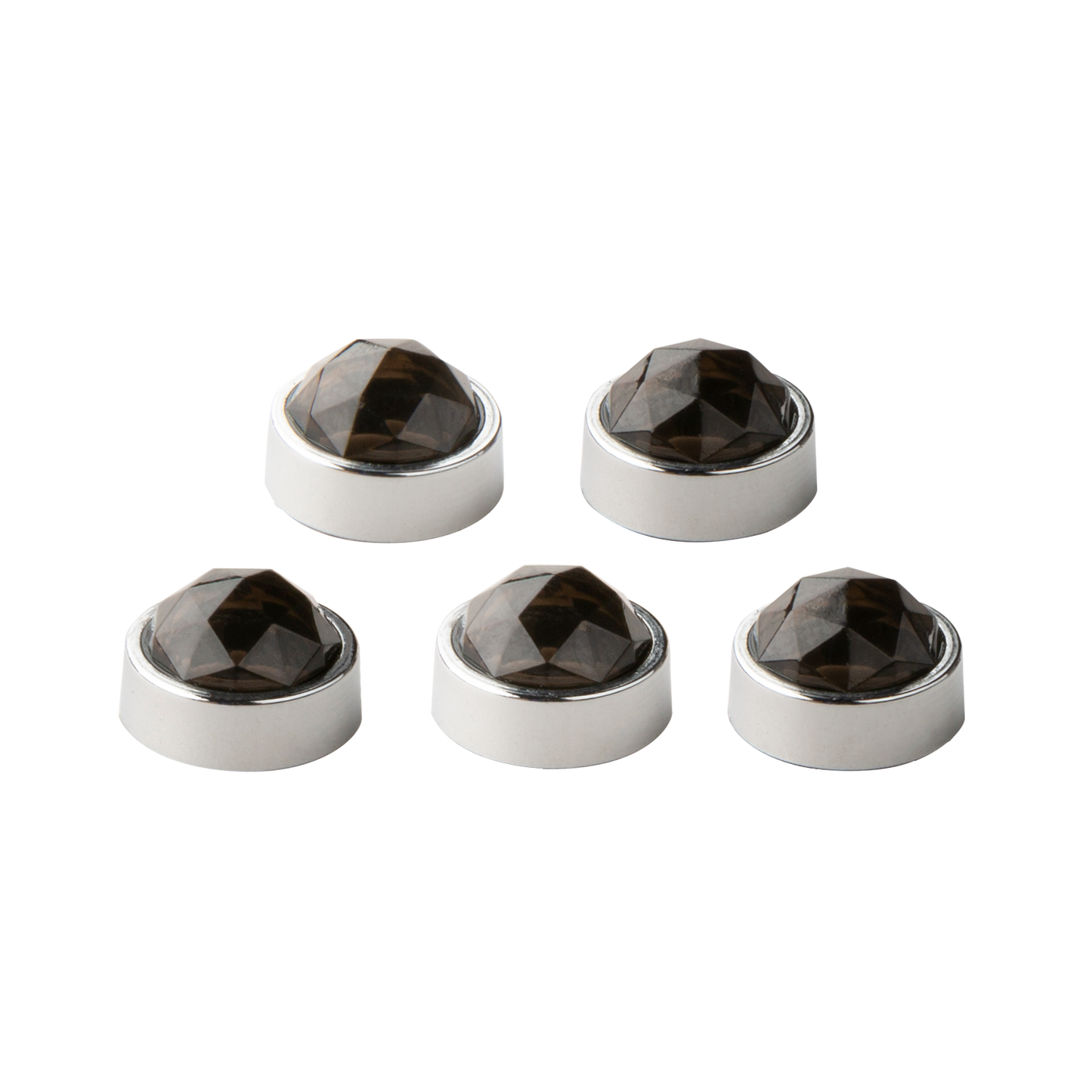 RockBoard LED Damper Kit - Large + Small Jewel Pedal Light Covers 10-Pack (10.5mm, 8mm)