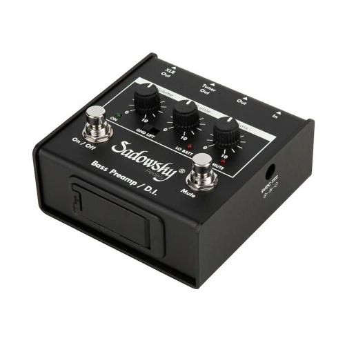 Bass Direct Kit - Sadowsky SBP-1 v2 Outboard Bass Preamp / DI + Rockboard Flat XLR Cable 20ft