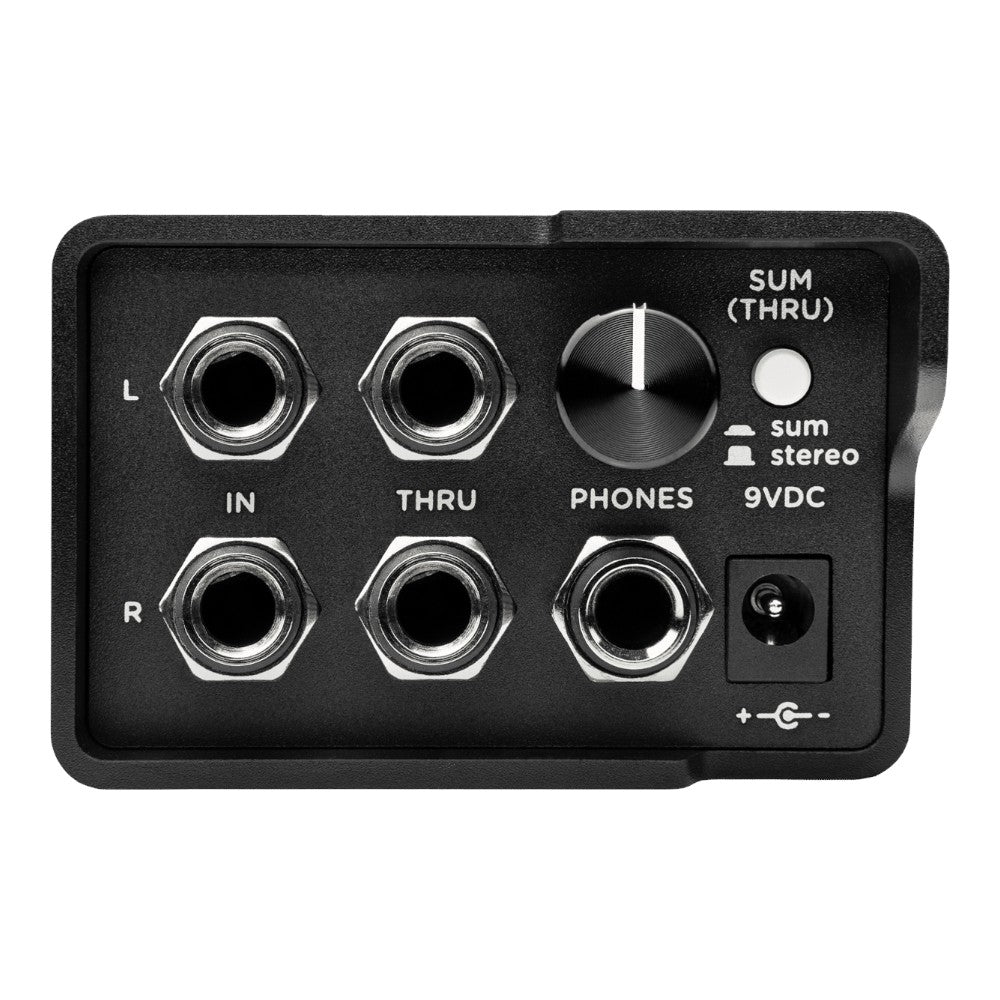 Stereo to FOH Kit - Strymon PCH Active Direct Interface + 2x Pig Hog Black/White Woven XLR Cable 20FT