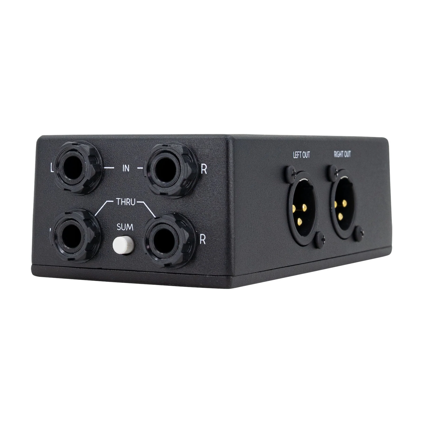 Stereo to FOH Kit - Walrus Canvas Dual Line Isolator / Stereo DI + 2x 25ft Pig Hog Hex Series XLR Cables