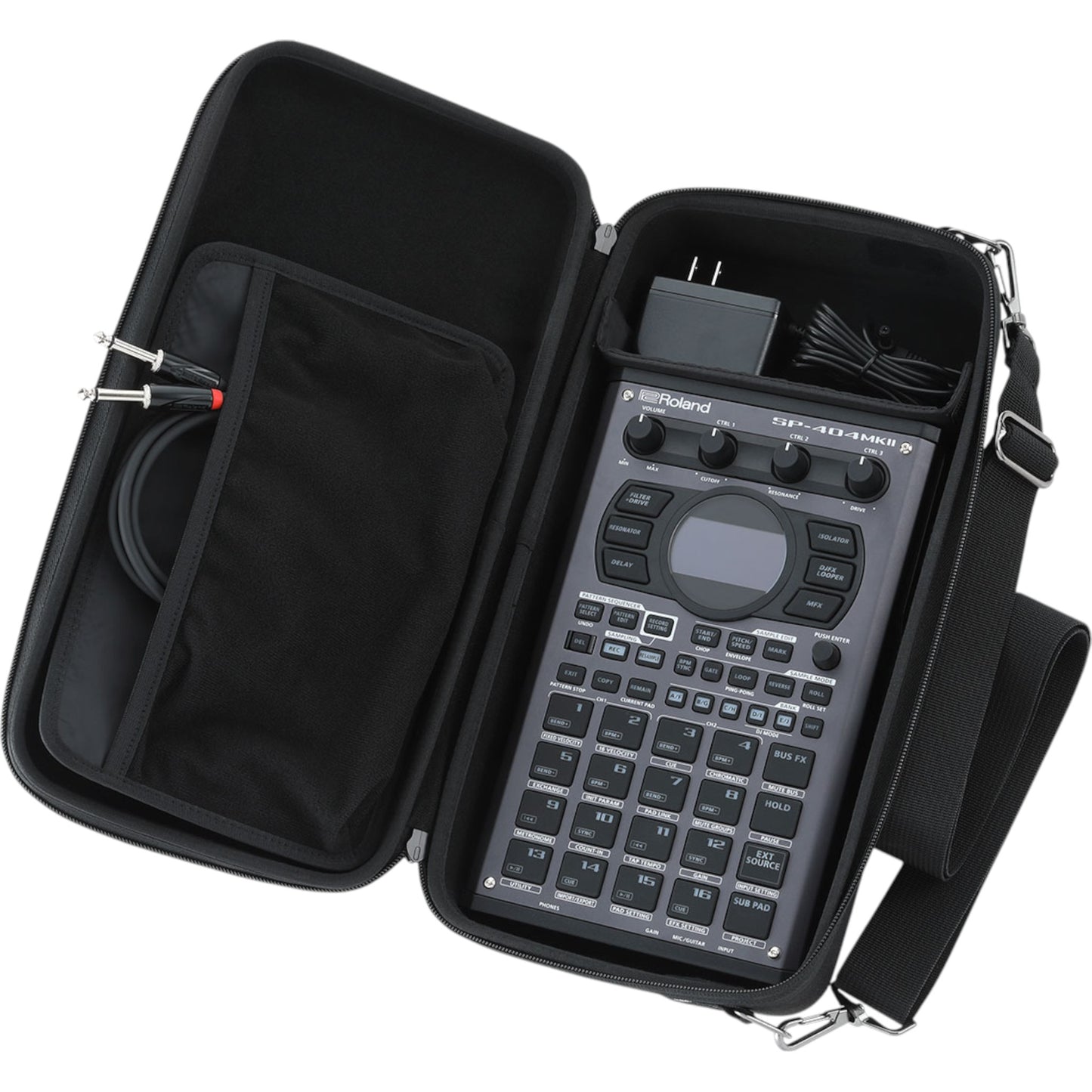 Roland SP-404MKII Linear Wave Sampler + CB-404 Carry Case Bundle