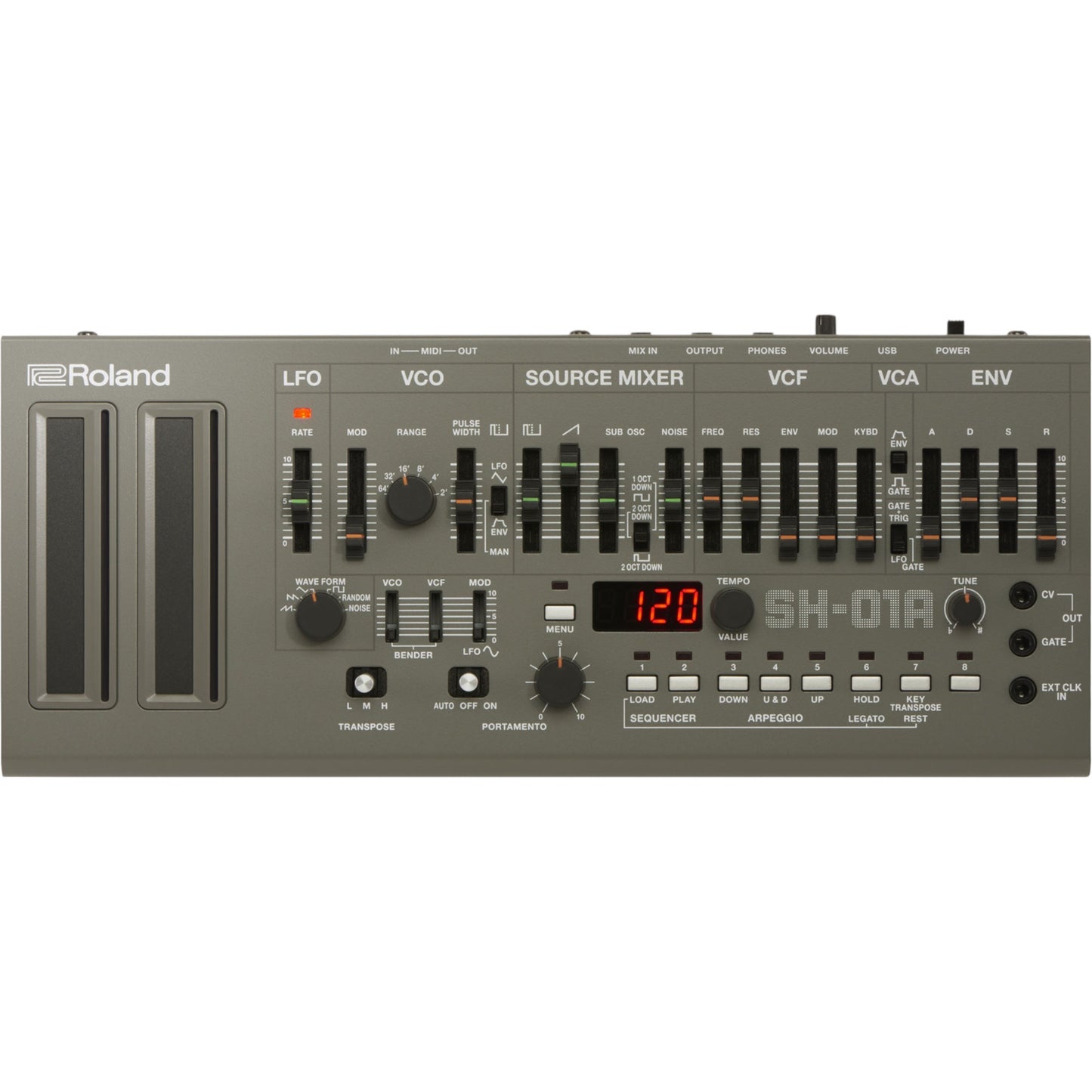 Roland SH-01A Boutique Series SH-101 Sound Module + CB-BRB1 Carry Bag Bundle
