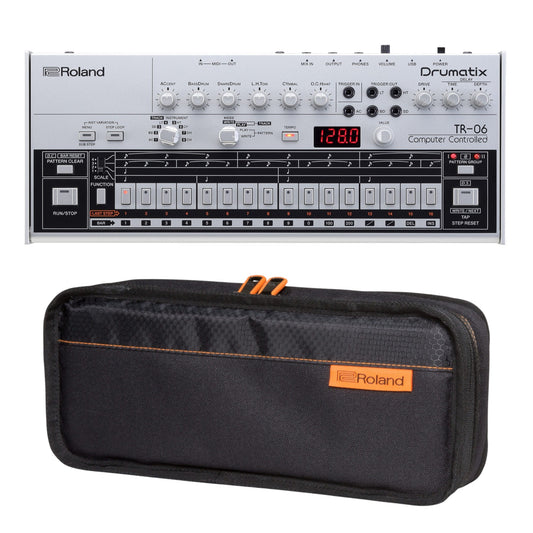 Roland TR-06 Boutique Series Drumatix Rhymthm Composer + CB-BRB1 Carry Bag Bundle