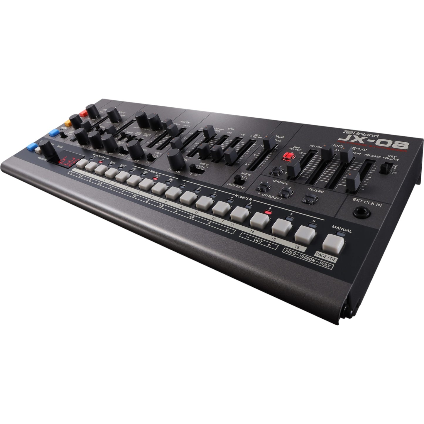 Roland JX-08 Boutique Series JX-8P Sound Module Synthesizer + DK-01 Dock + CB-BRB1 Carry Bag Bundle