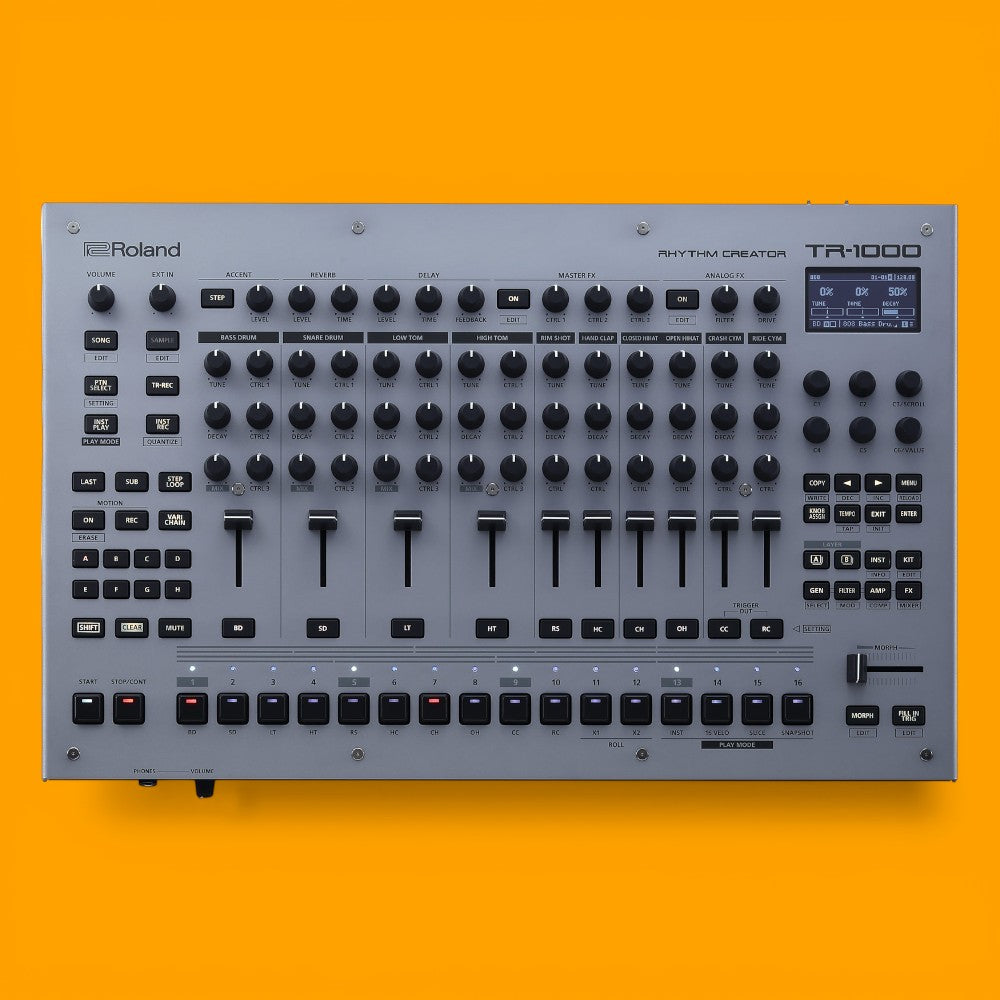 Roland TR-1000 Rhythm Creator Analog ACB FM PCM and Sample Engine Drum Machine [USED-MINT]