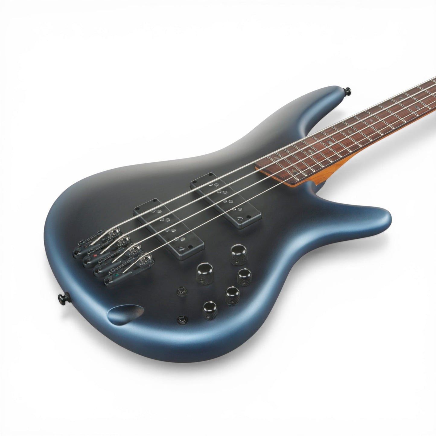 Ibanez SR500NMAM SR Standard 4-String Electric Bass – Midnight Arctic Ocean Matte – Nordstrand Pickups, Active/Passive EQ