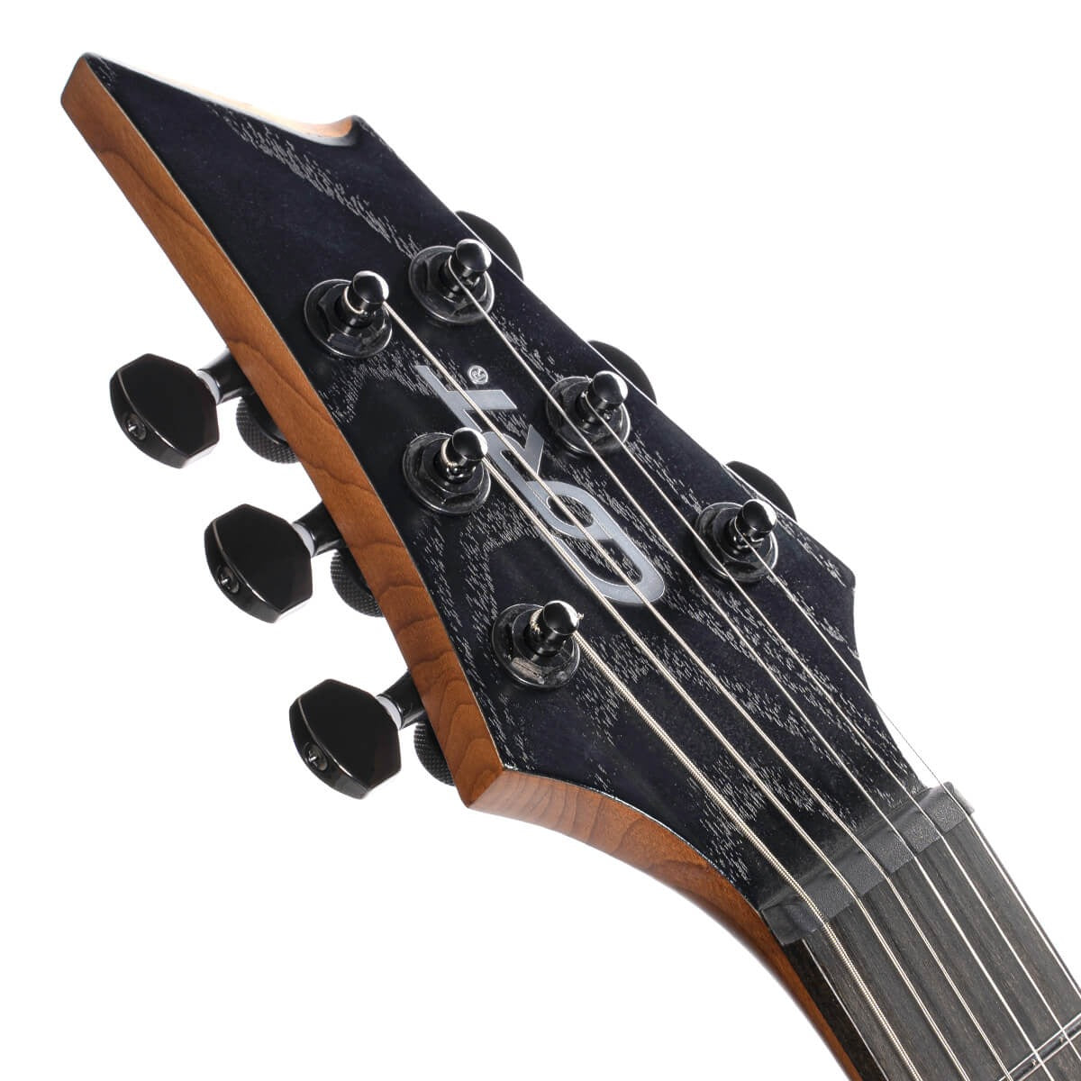 Cort KX700OPBK KX Series Evertune Double Cutaway Electric Guitar. Open Pore Black w/Gig Bag