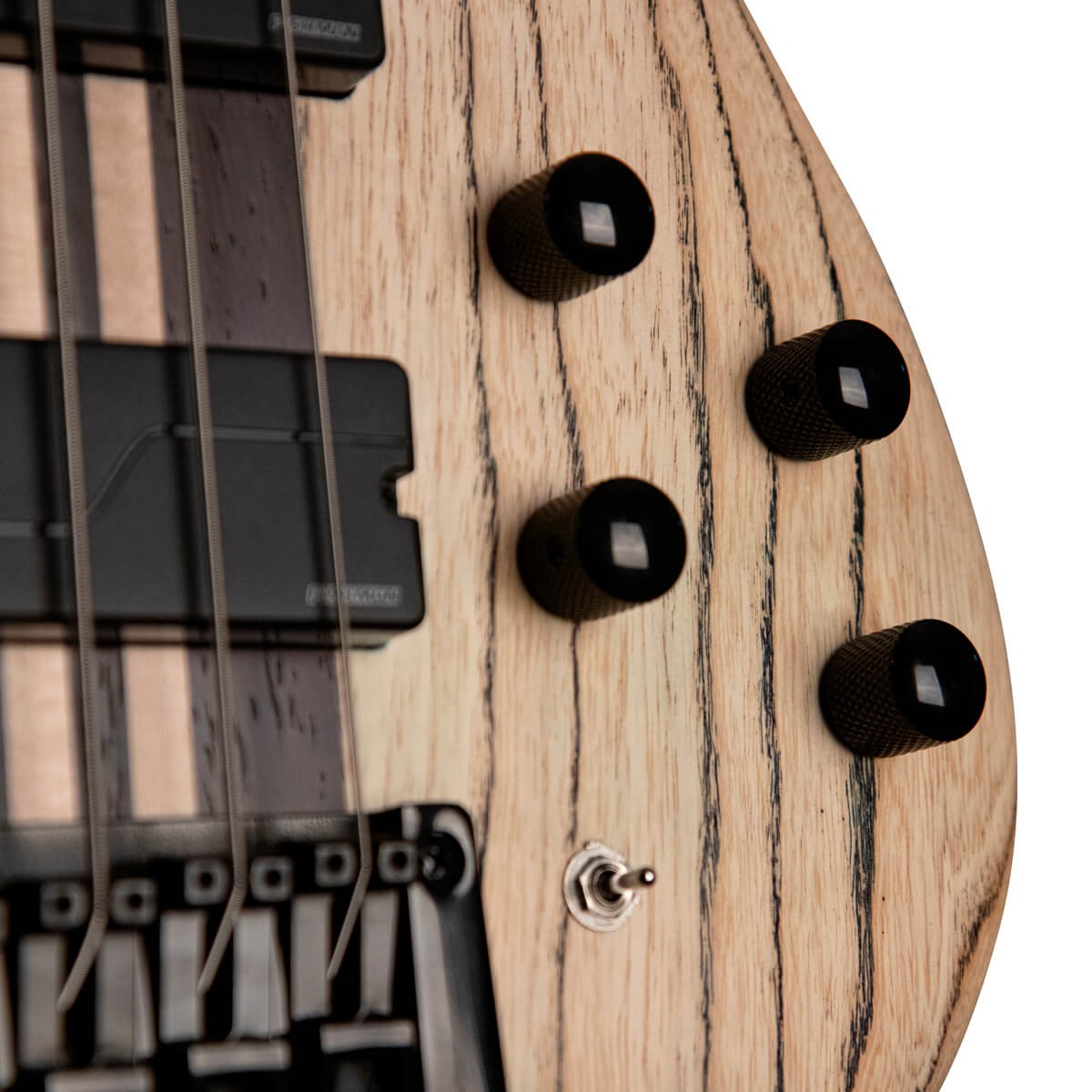 Cort A4ULTRAENB Artisan Series A4 Ultra Ash Bass Guitar Fishman Fluence Pickups, Etched Natural Black