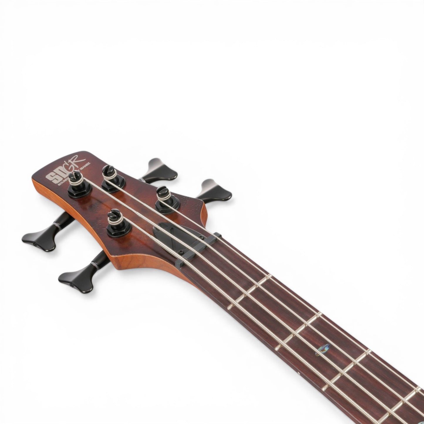 Ibanez SR500A 4-String Electric Bass – Mahogany Brown Burst Low Gloss – Bartolini BH2 Pickups – Active/Passive EQ