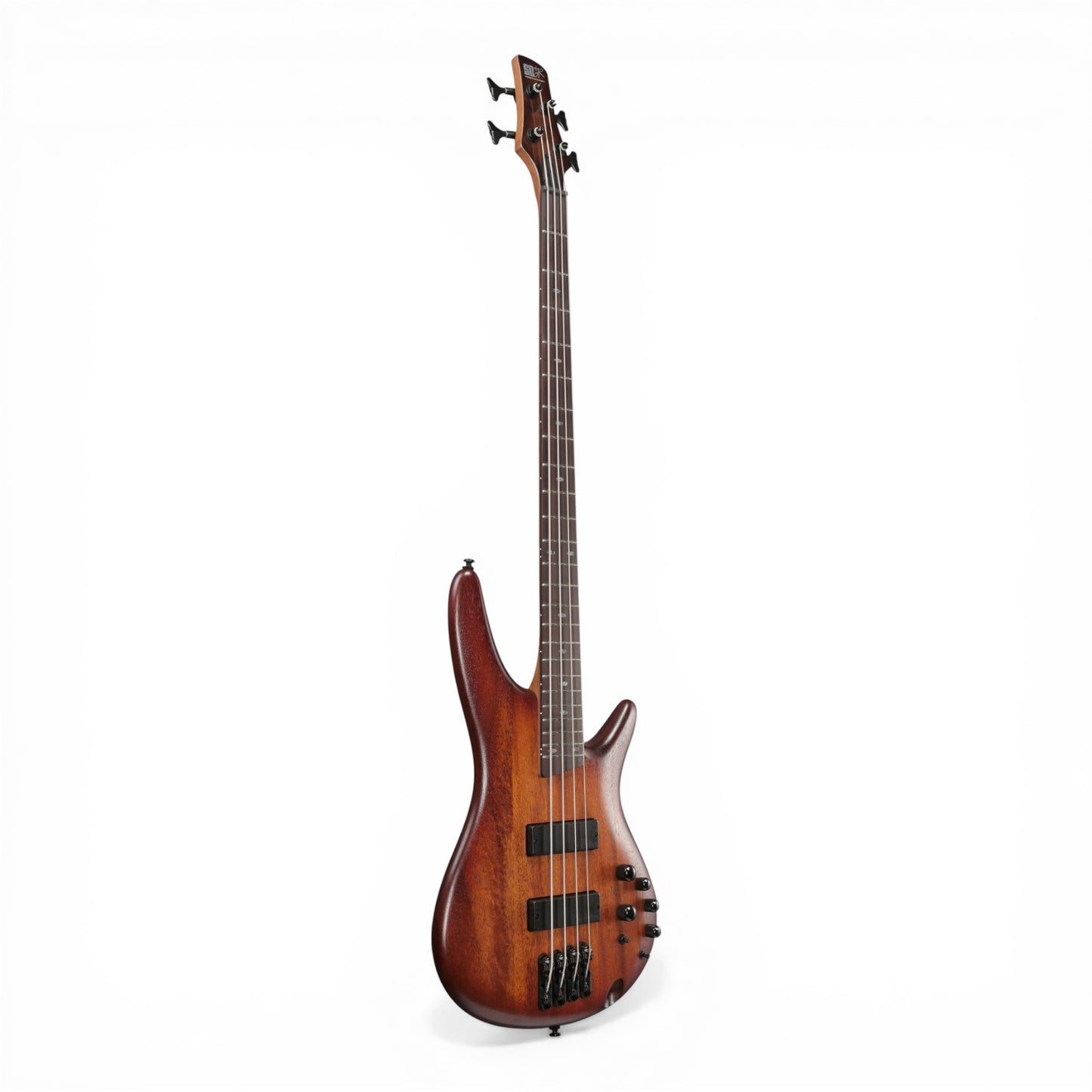 Ibanez SR500A 4-String Electric Bass – Mahogany Brown Burst Low Gloss – Bartolini BH2 Pickups – Active/Passive EQ