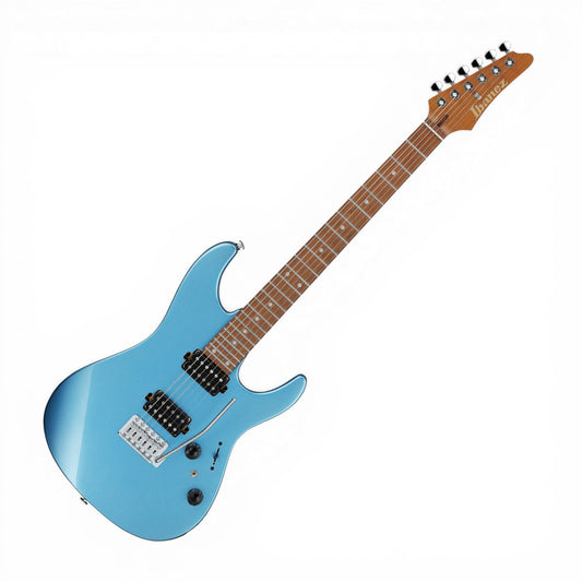 Ibanez AZ24S2 Electric Guitar – Metallic Light Blue – HH Pickups – Roasted Maple Neck – dyna-MIX10 Switching