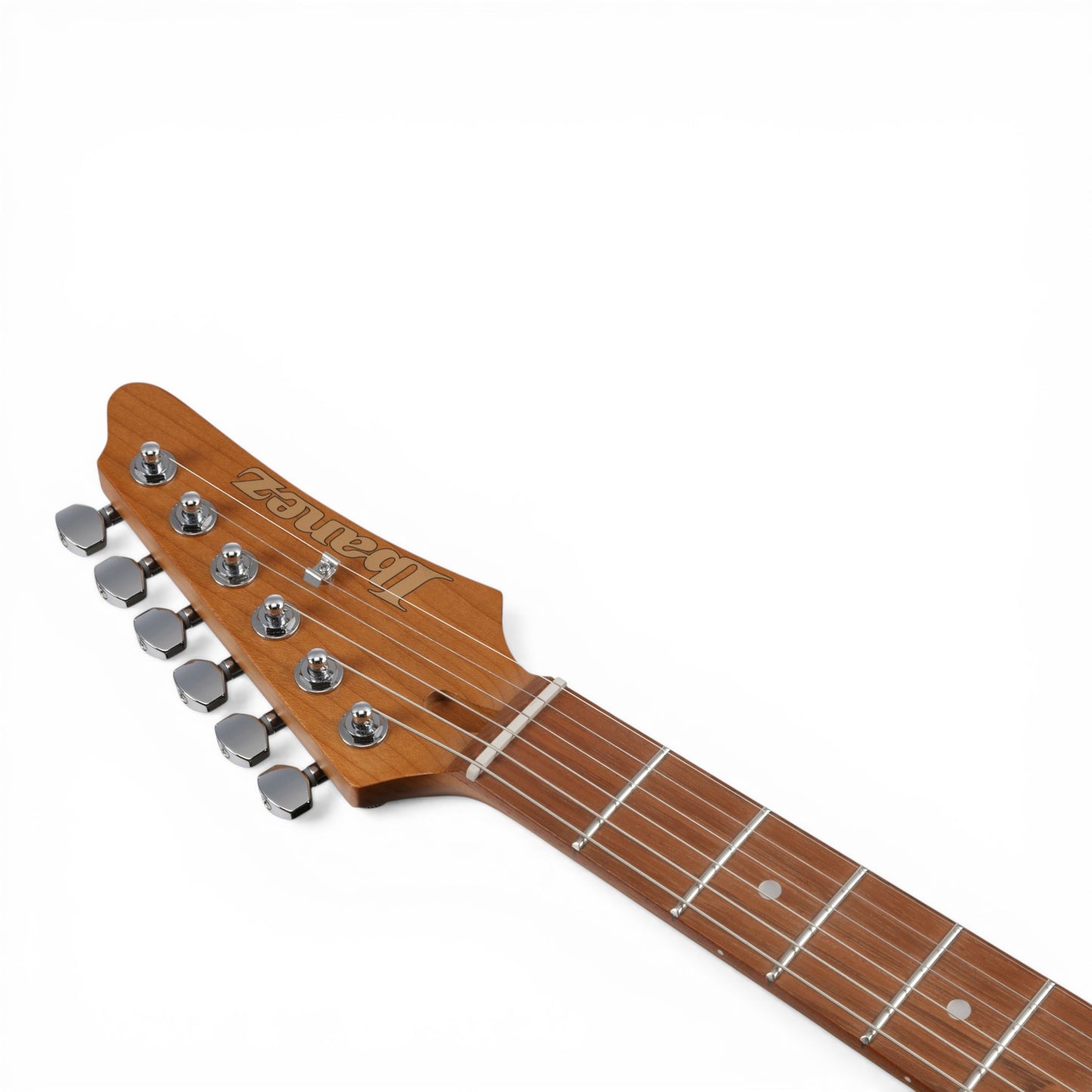Ibanez AZ24S2 Electric Guitar – Metallic Light Blue – HH Pickups – Roasted Maple Neck – dyna-MIX10 Switching