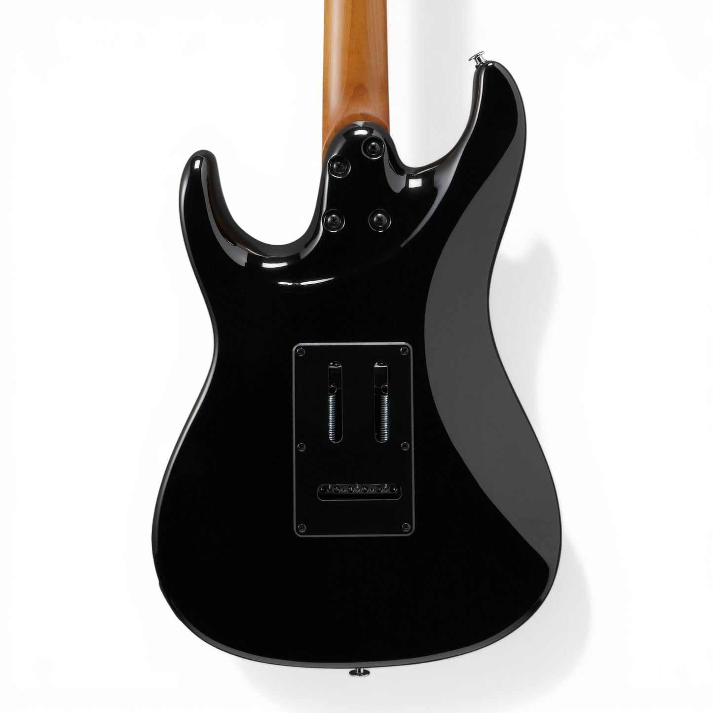 Ibanez AZ22S2BK AZ Standard 6-String Electric Guitar - Black - Roasted Maple Neck, HSS Pickups, dyna-MIX9
