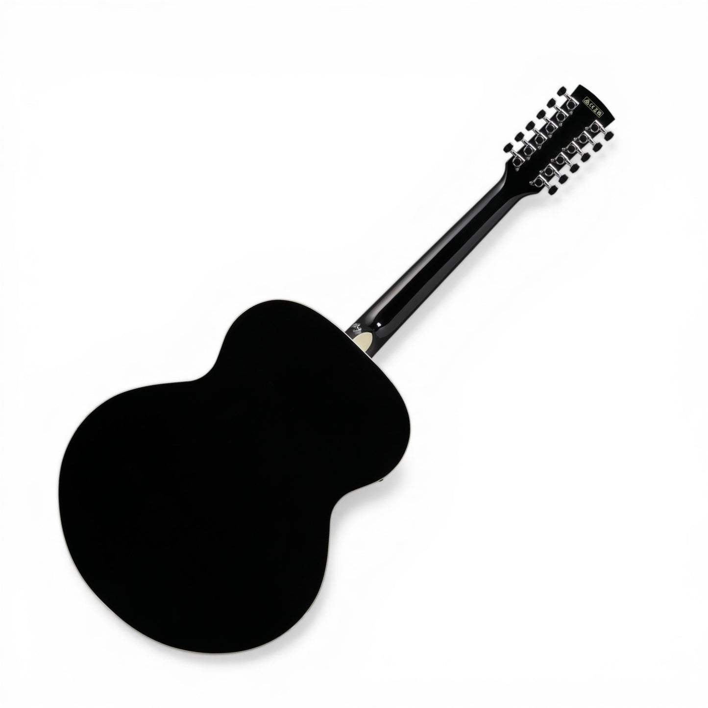 Ibanez AJ7012M1EB Artwood Series 12-String Acoustic-Electric Guitar Black High Gloss
