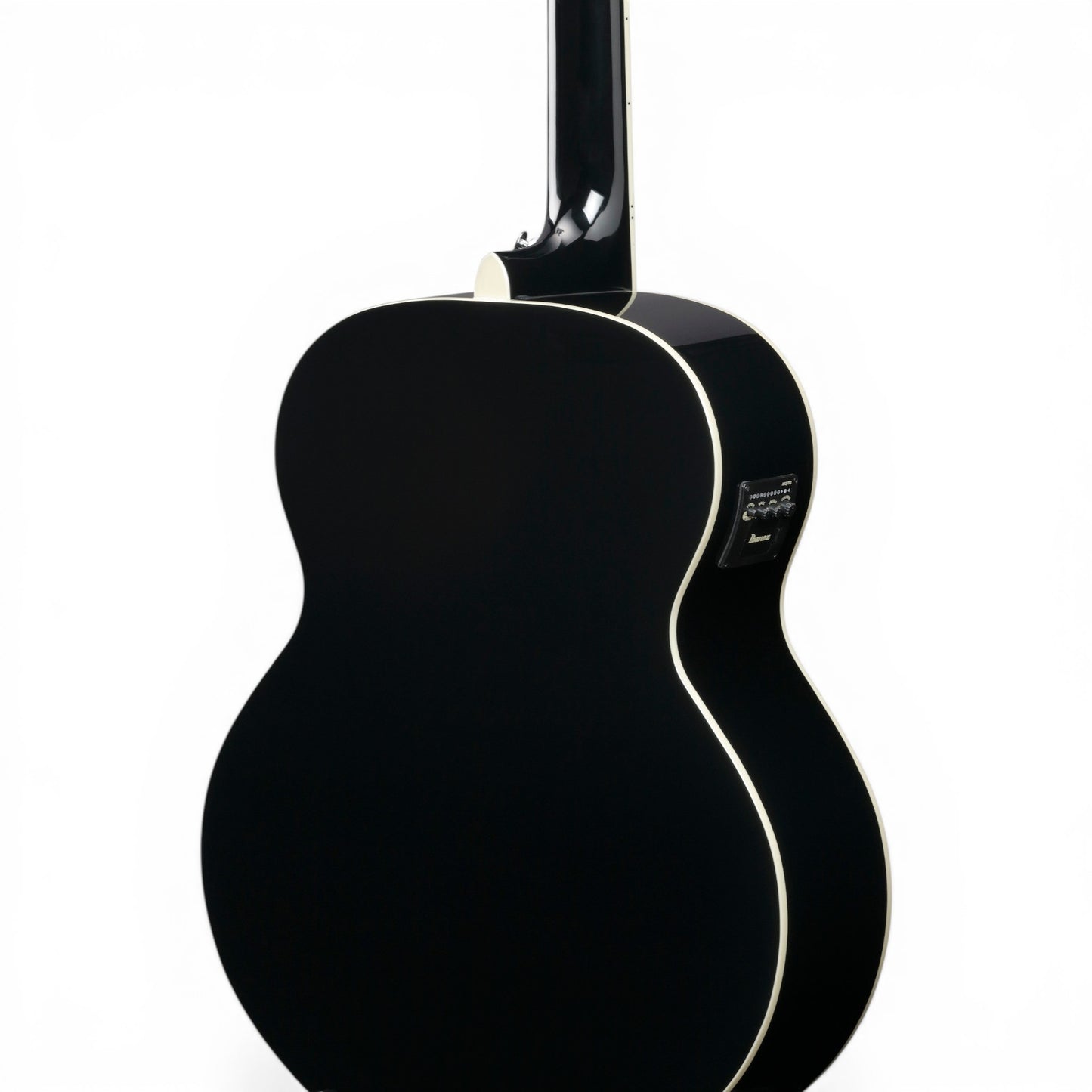 Ibanez AJ7012M1EB Artwood Series 12-String Acoustic-Electric Guitar Black High Gloss