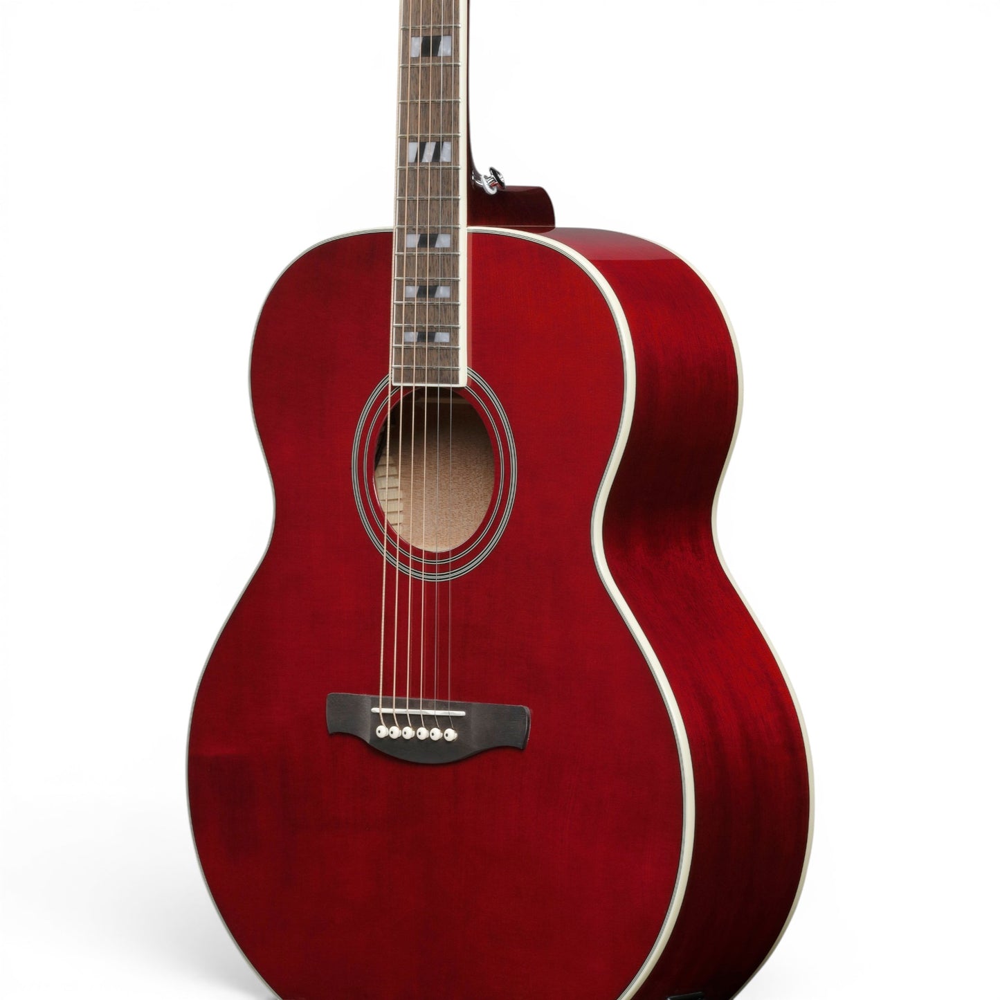 Ibanez AJ70M1EWR Artwood Series Acoustic-Electric Guitar Wine Red Gloss Solid Sitka Spruce Top