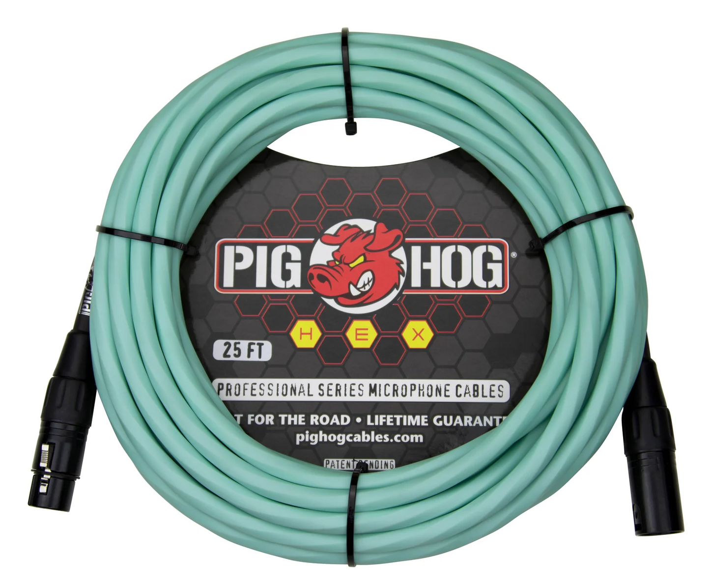 Stereo to FOH Kit - Walrus Canvas Dual Line Isolator / Stereo DI + 2x 25ft Pig Hog Hex Series XLR Cables