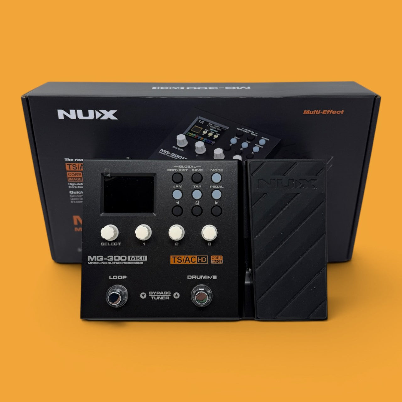 NUX MG-300 MKII Multi-Effects and Amp Modeler Pedal [USED-EXCELLENT]