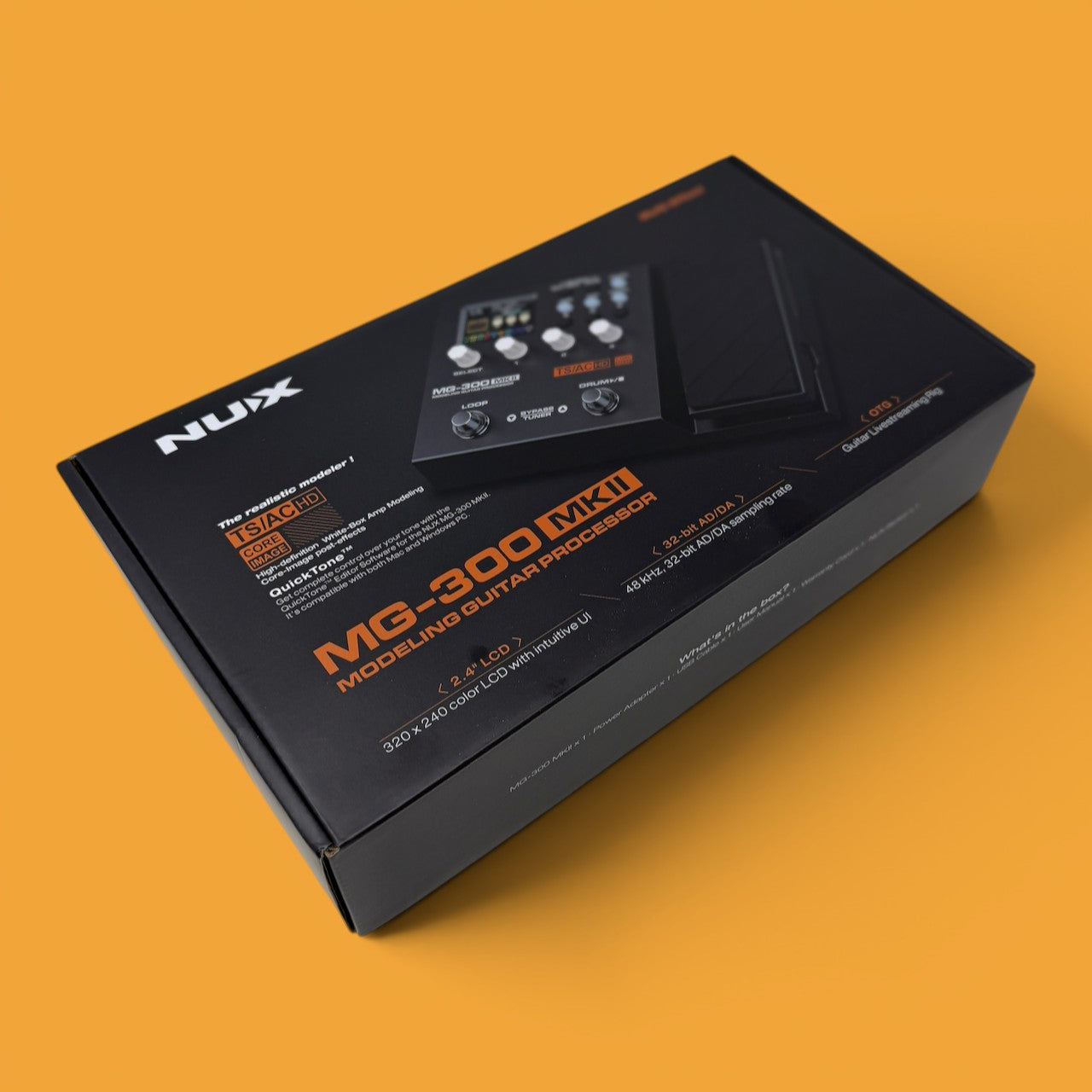 NUX MG-300 MKII Multi-Effects and Amp Modeler Pedal [USED-EXCELLENT]