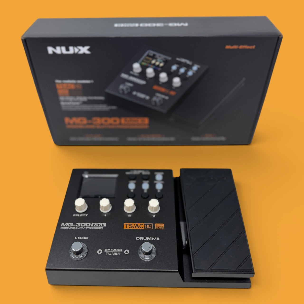 NUX MG-300 MKII Multi-Effects and Amp Modeler Pedal [USED-EXCELLENT]
