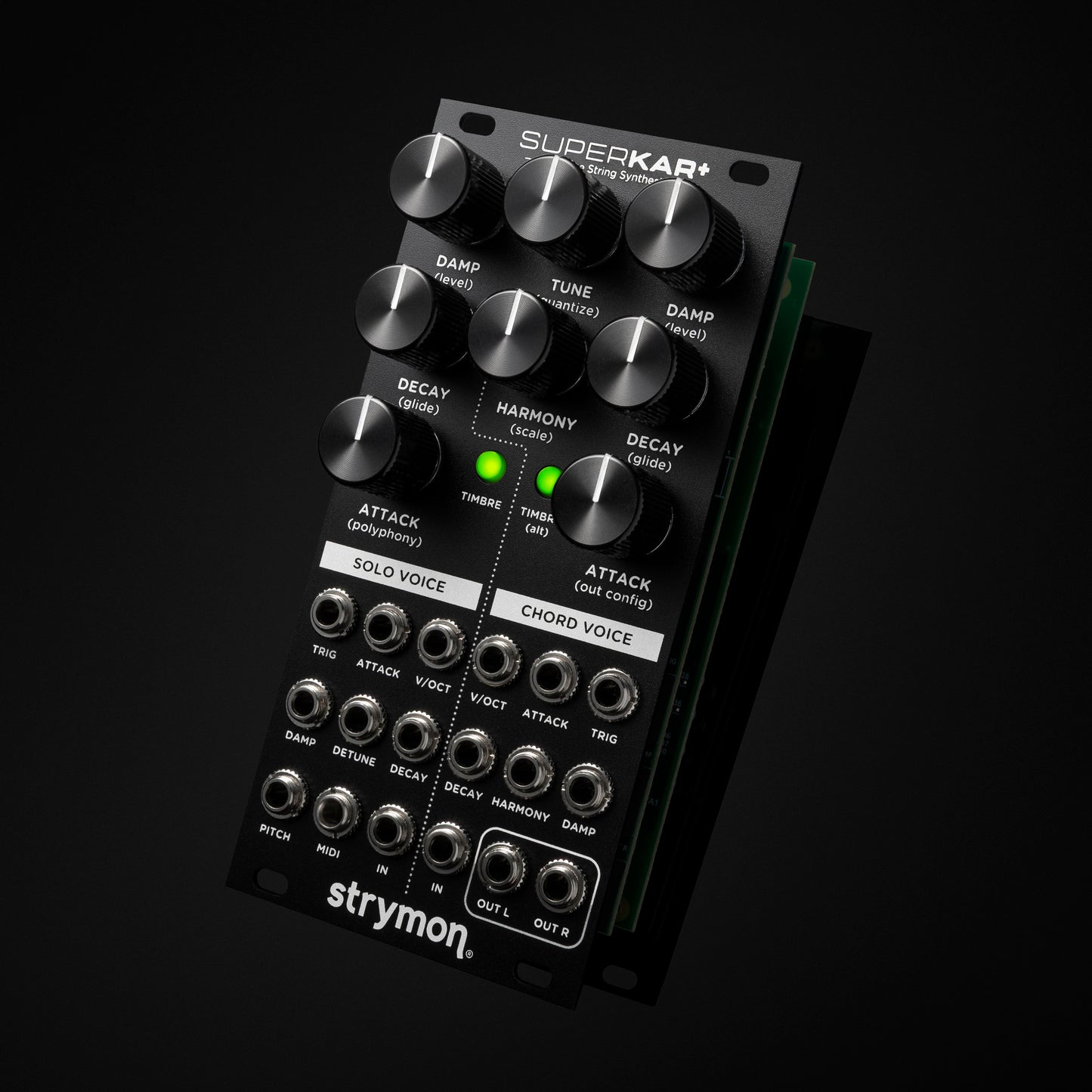 Strymon SuperKar+ 32-Voice Karplus-Strong Synth Module for Eurorack Modular Synth [USED-MINT]