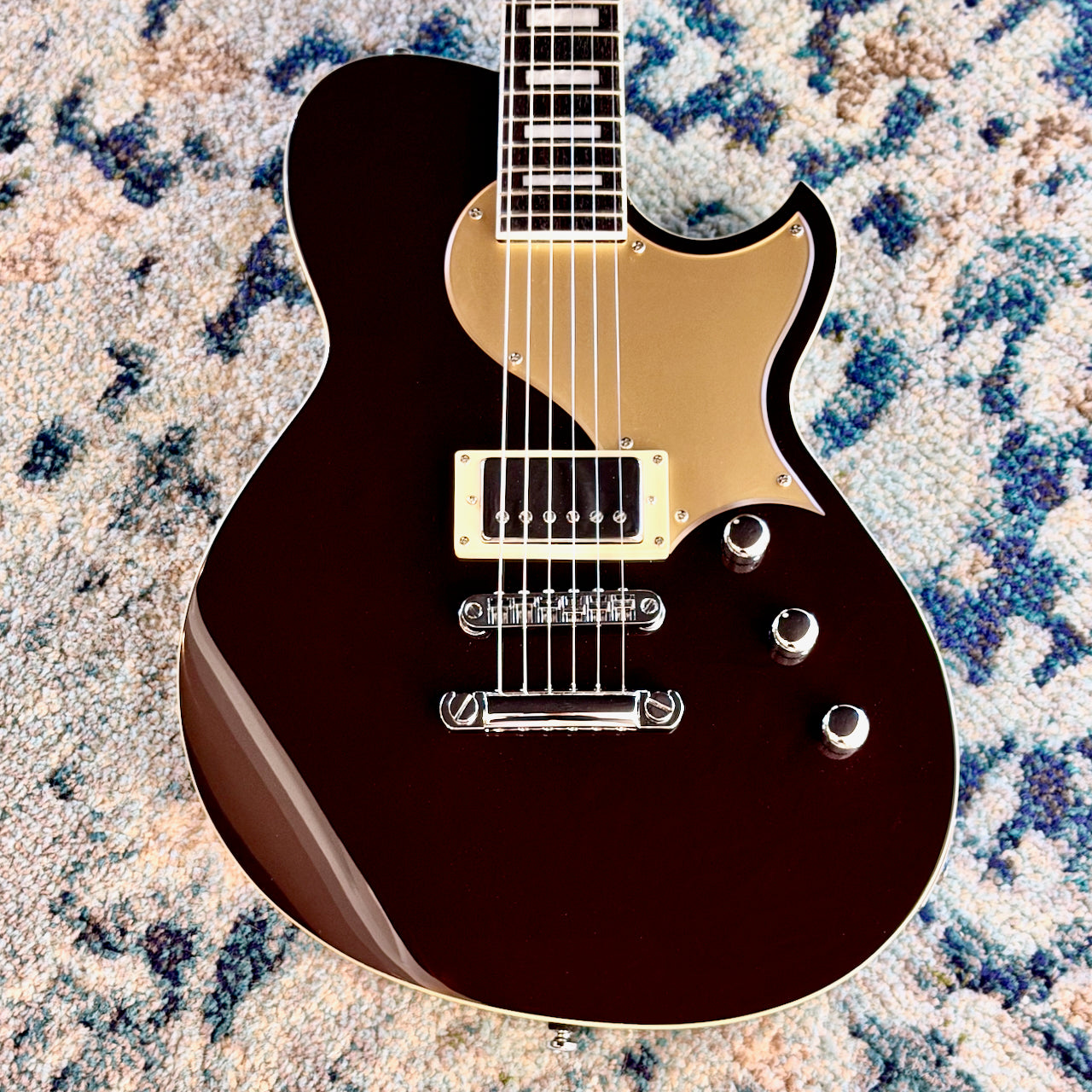 Reverend Roundhouse Jr Electric Guitar, Oxblood