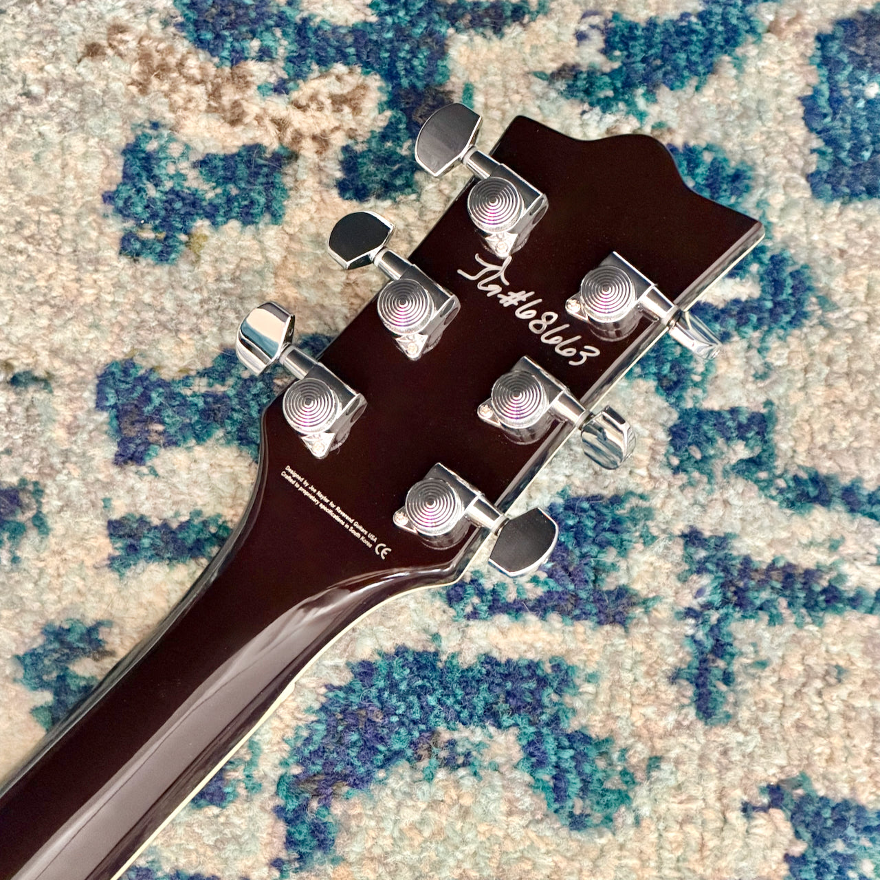 Reverend Roundhouse Jr Electric Guitar, Oxblood