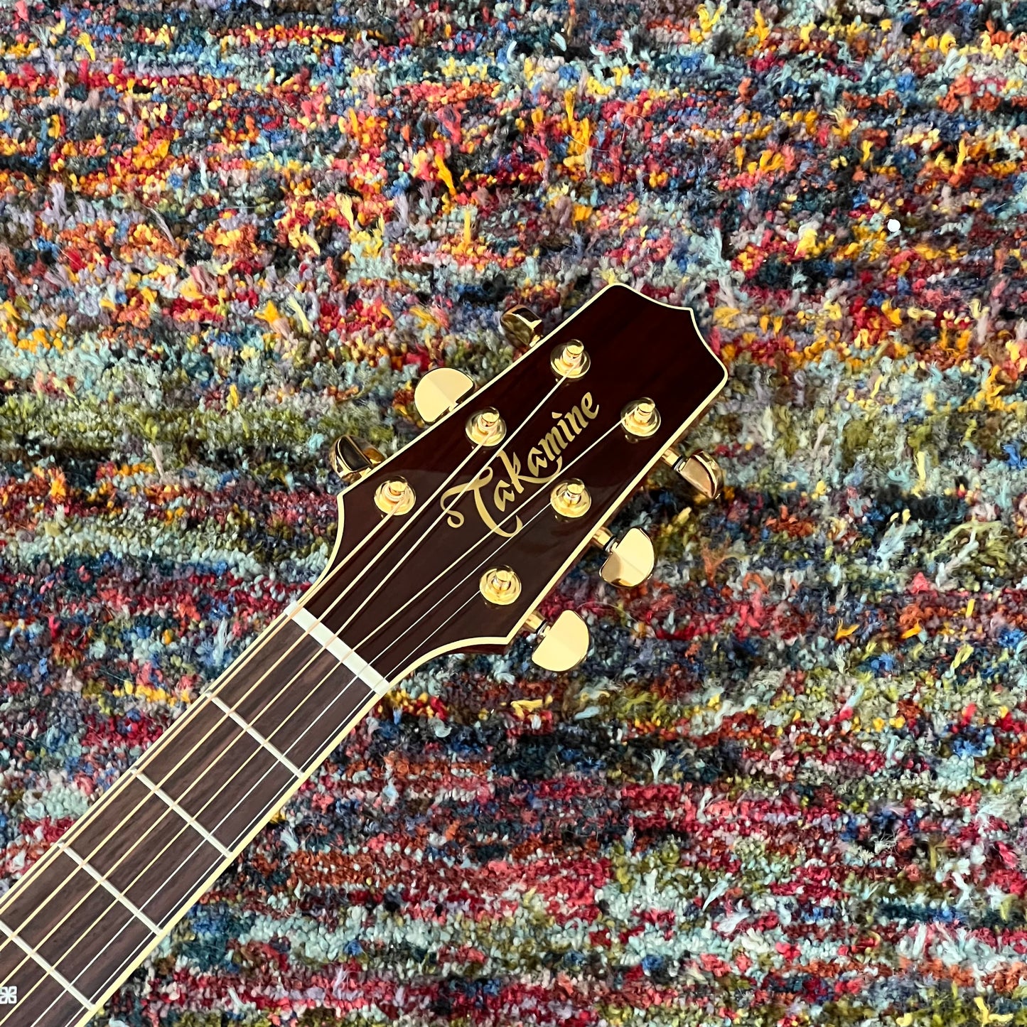 Takamine Legacy Series EF508KC Acoustic/Electric Guitar, Hawaiian Koa top, back, and sides, case