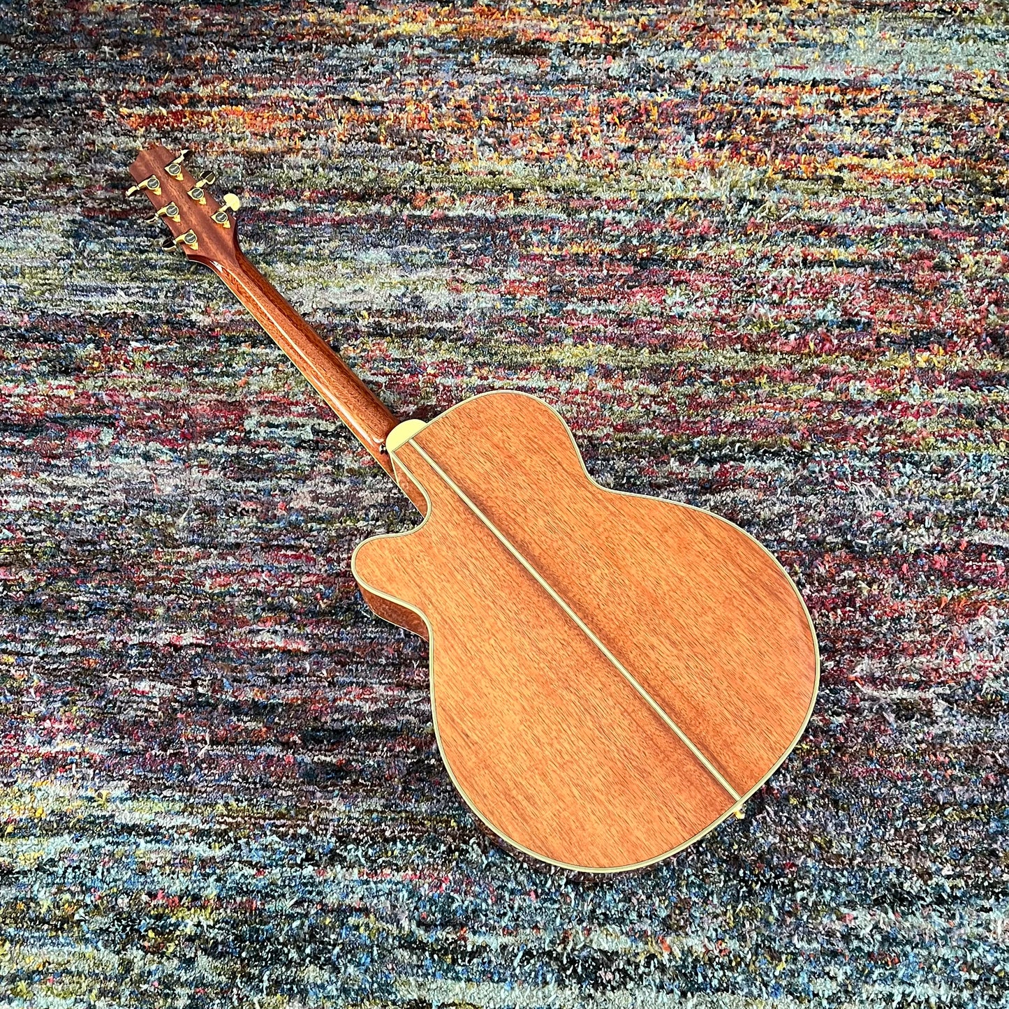 Takamine Legacy Series EF508KC Acoustic/Electric Guitar, Hawaiian Koa top, back, and sides, case