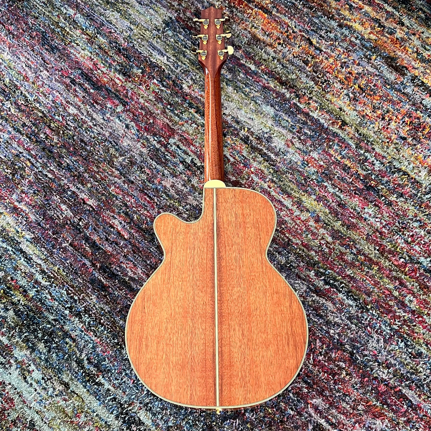 Takamine Legacy Series EF508KC Acoustic/Electric Guitar, Hawaiian Koa top, back, and sides, case