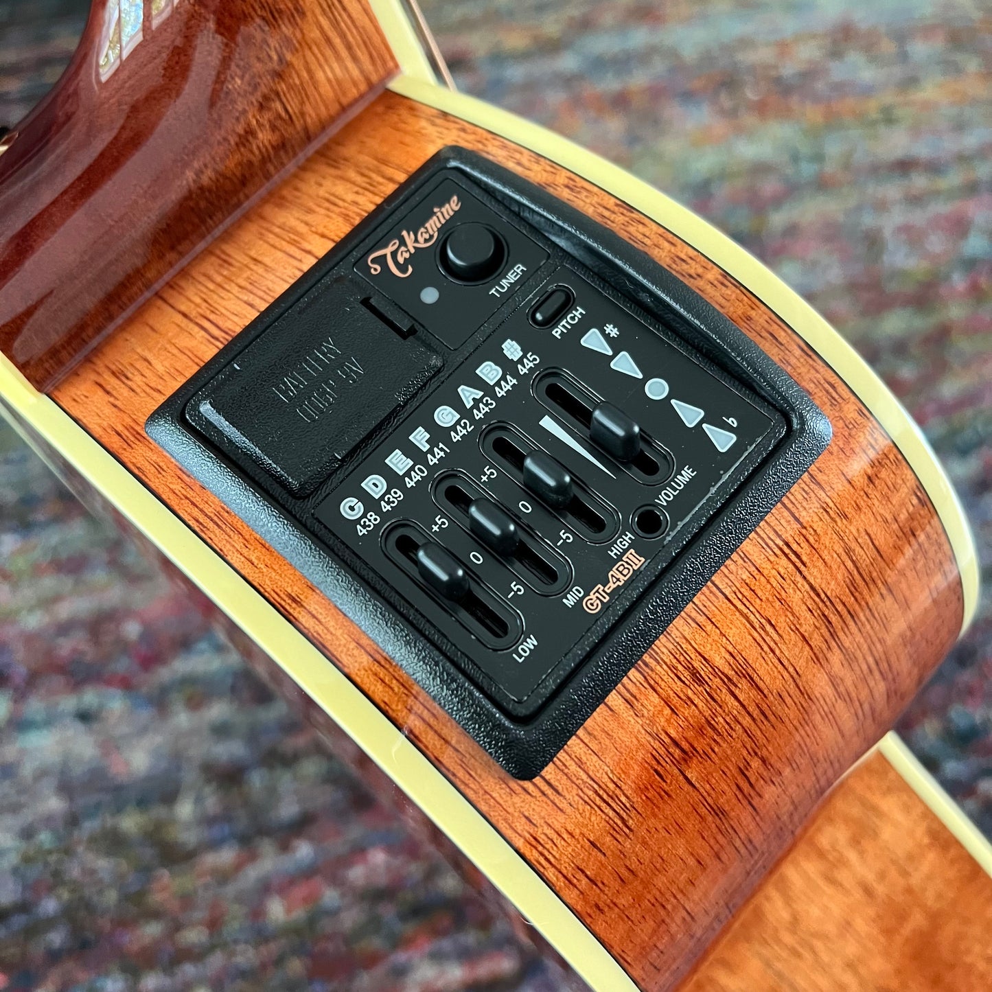 Takamine Legacy Series EF508KC Acoustic/Electric Guitar, Hawaiian Koa top, back, and sides, case