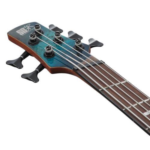 Ibanez Bass Workshop SRMS805TSR 5-String Multi-Scale Electric Bass, Tropical Seafloor