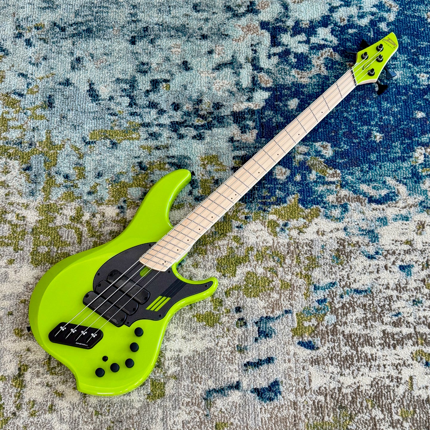 Dingwall NG3 Nolly Getgood 4-String Electric Bass Guitar, Gloss Ferrari Green