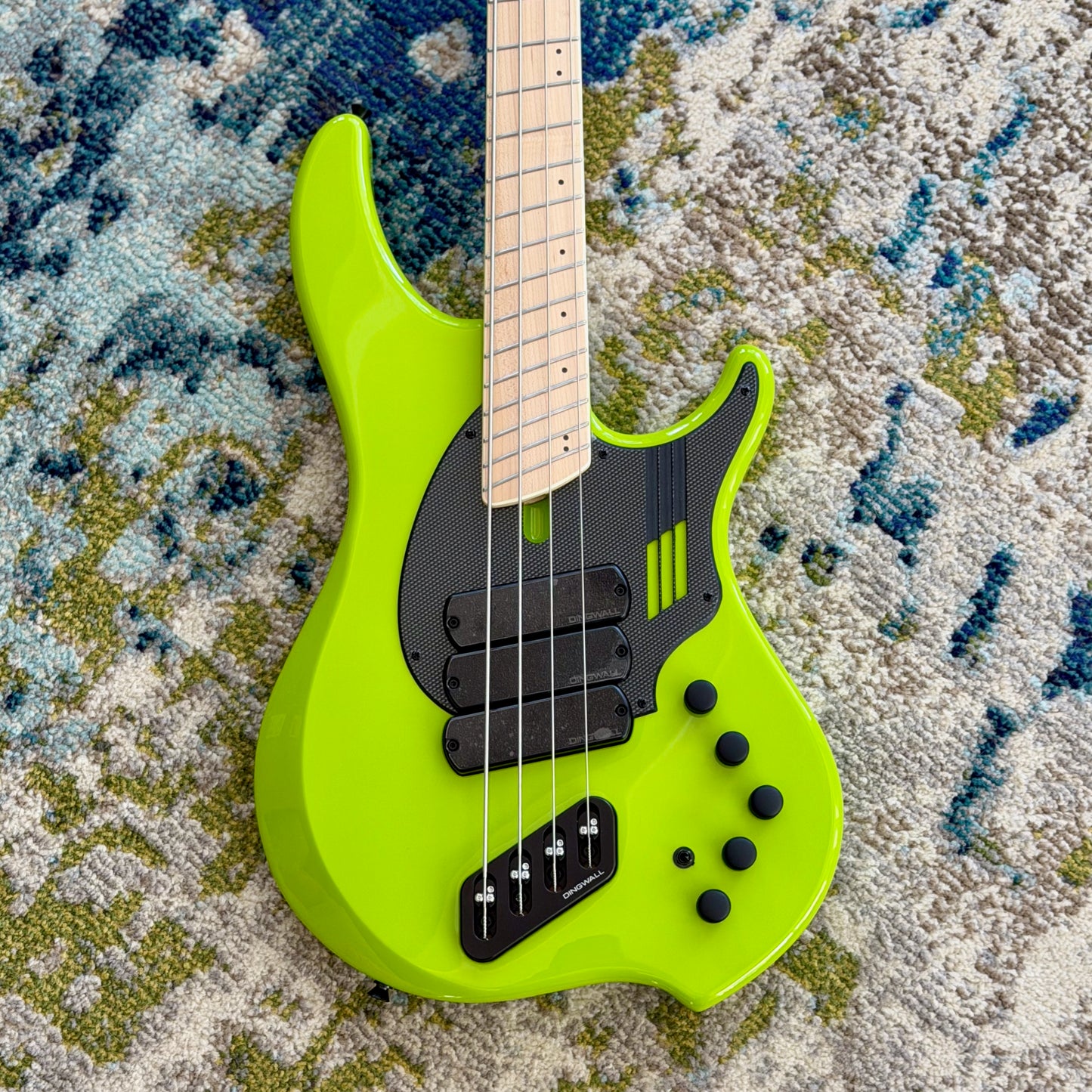 Dingwall NG3 Nolly Getgood 4-String Electric Bass Guitar, Gloss Ferrari Green