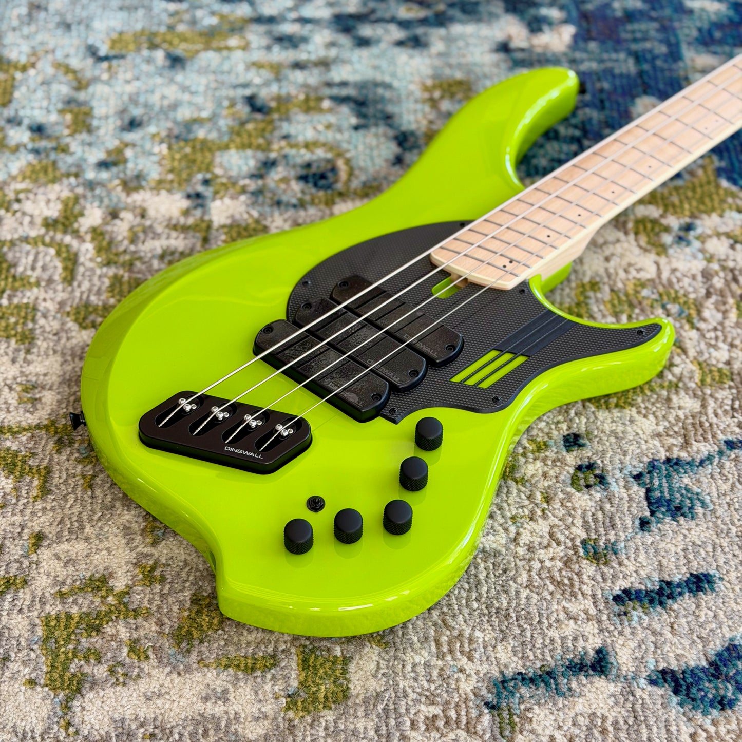Dingwall NG3 Nolly Getgood 4-String Electric Bass Guitar, Gloss Ferrari Green