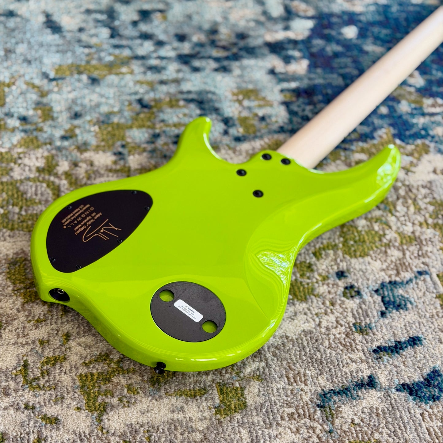 Dingwall NG3 Nolly Getgood 4-String Electric Bass Guitar, Gloss Ferrari Green