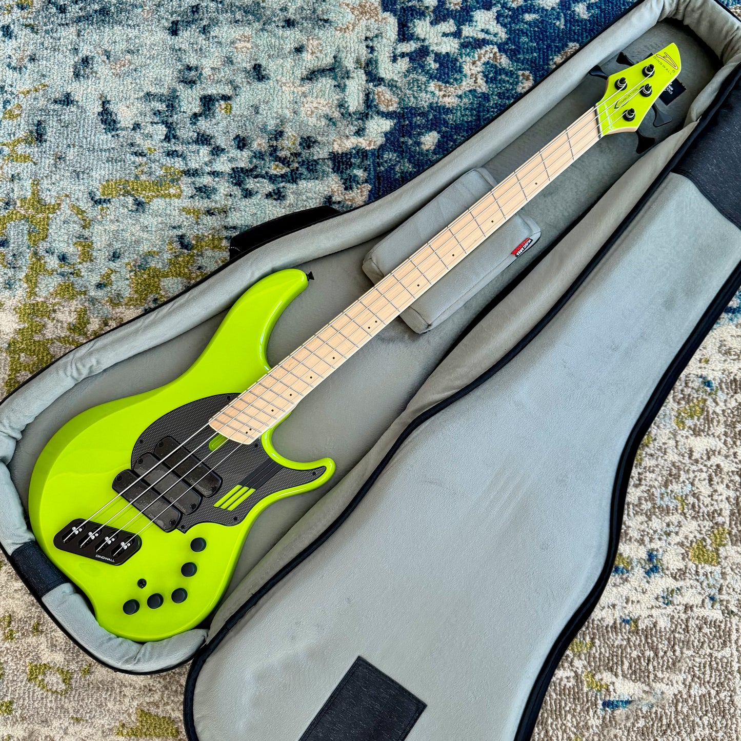 Dingwall NG3 Nolly Getgood 4-String Electric Bass Guitar, Gloss Ferrari Green