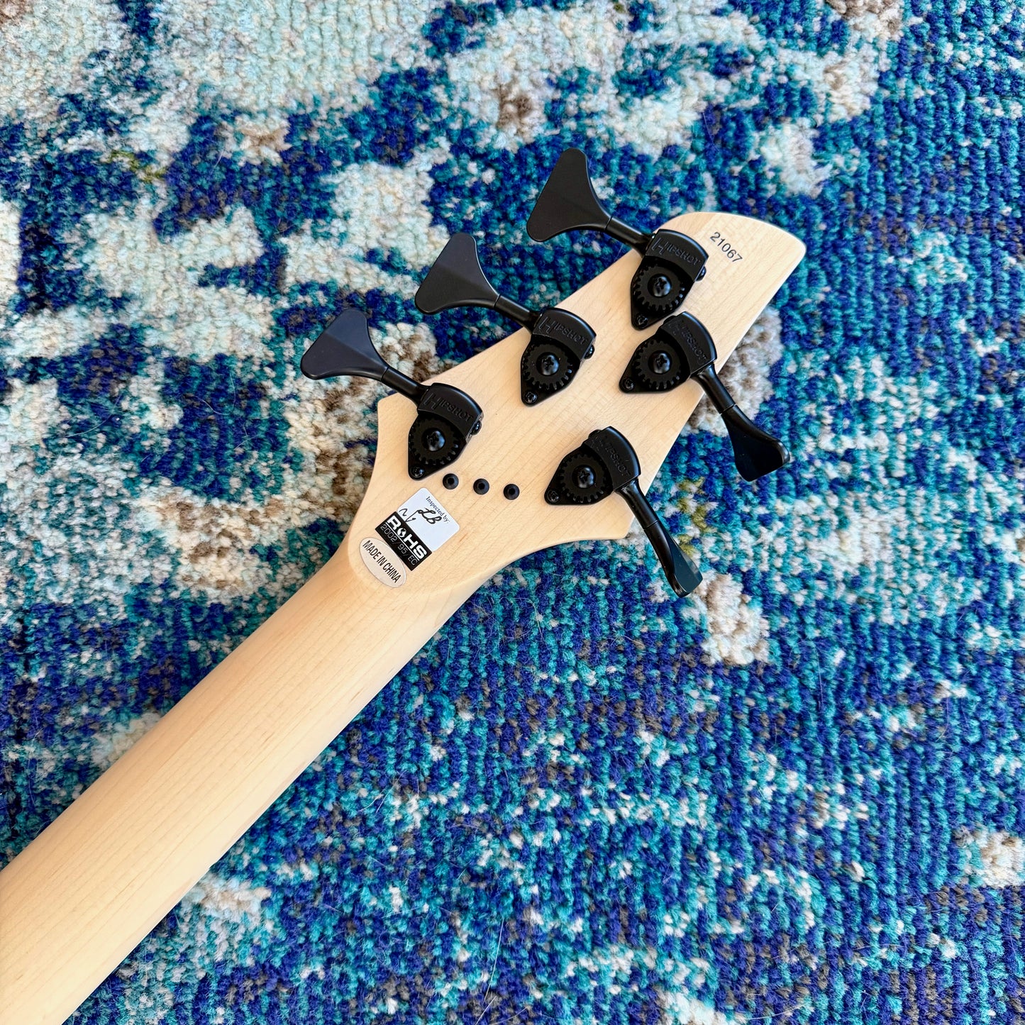 Dingwall NG3 Nolly Getgood 5-String Electric Bass Guitar, Matte Ducati Pearl White