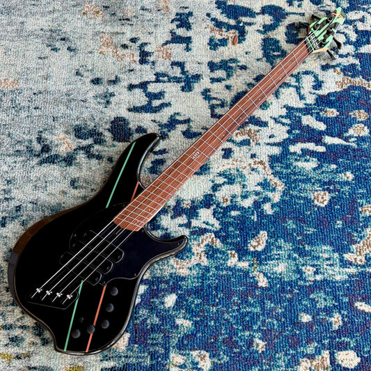 Dingwall JT3 John Taylor 4-String Electric Bass Guitar, Gloss Metallic Black