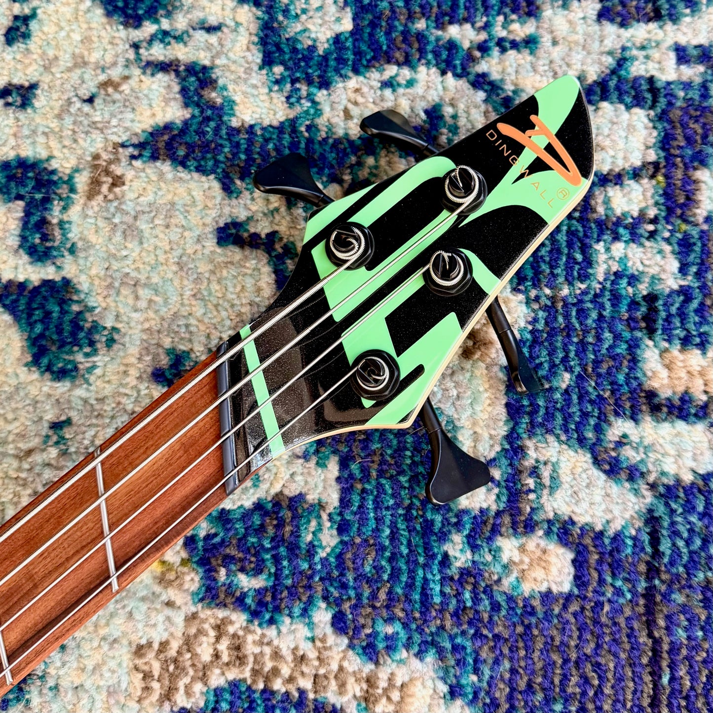 Dingwall JT3 John Taylor 4-String Electric Bass Guitar, Gloss Metallic Black